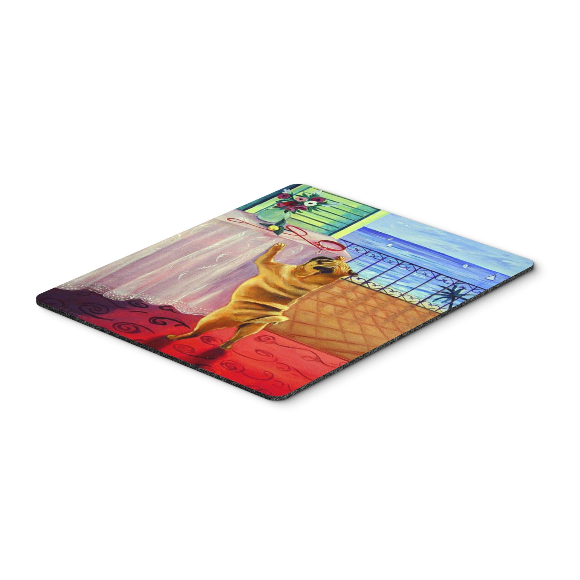  inchCarolines Treasures Mouse/Hot Pad/Trivet, Helping Himself Pug (7027MP) inch