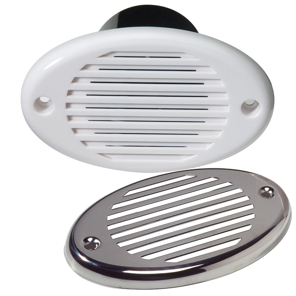 Innovative Lighting Marine Hidden Horn - White W/Stainless Steel Overlay,WBAUVA001345552