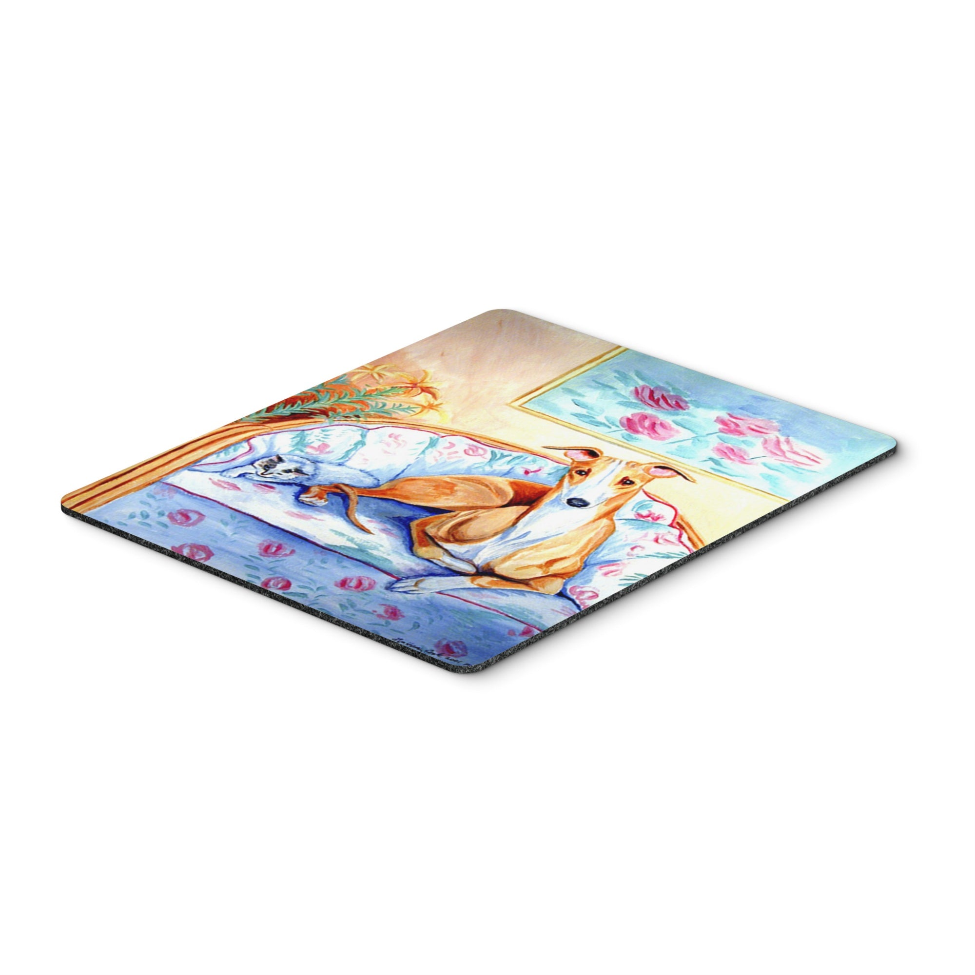 'Caroline'S Treasures Mouse/Hot Pad/Trivet, Whippet Waiting On Mom (7081Mp)''