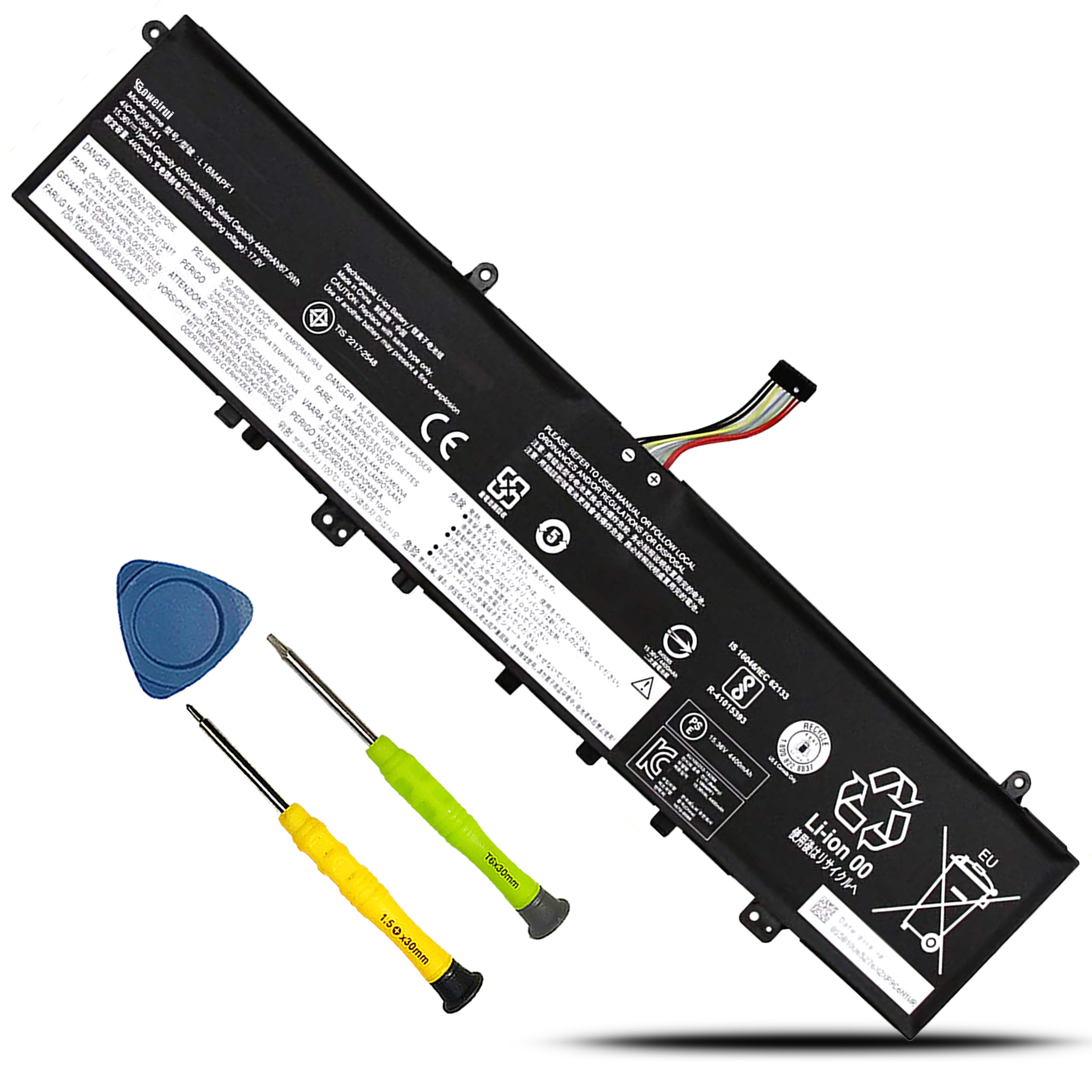Boweirui L18M4Pf1 L18D4Pf1 Battery For Lenovo Yoga 9 15Imh5 82De, Lenovo Yoga C940 15Irh 81Te, Lenovo Ideapad S740 15Irh Series