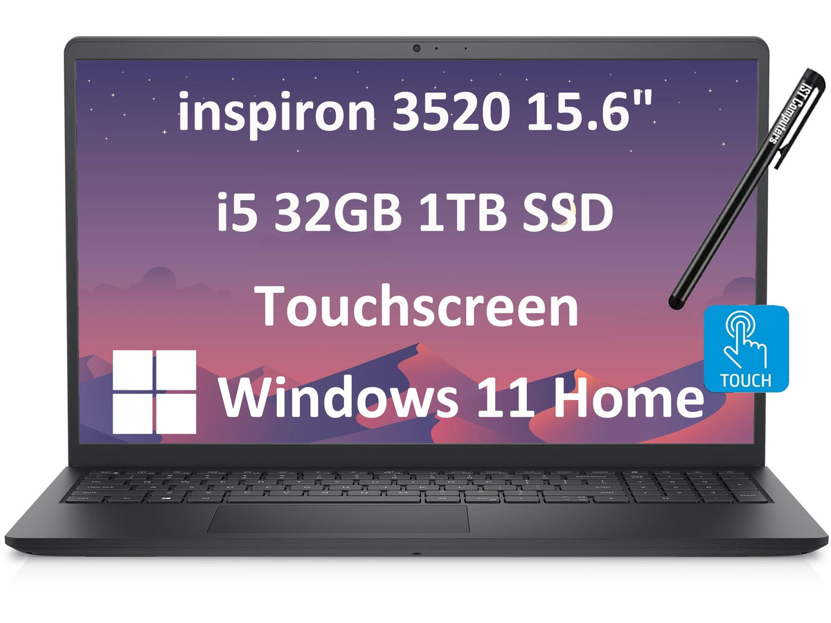 Dell Inspiron 15 3520 (2024) Business Laptop (15.6'' Fhd Touchscreen Ips, Intel Core I5 1155G7, 32Gb Ram, 1Tb Ssd) Numeric Keypa