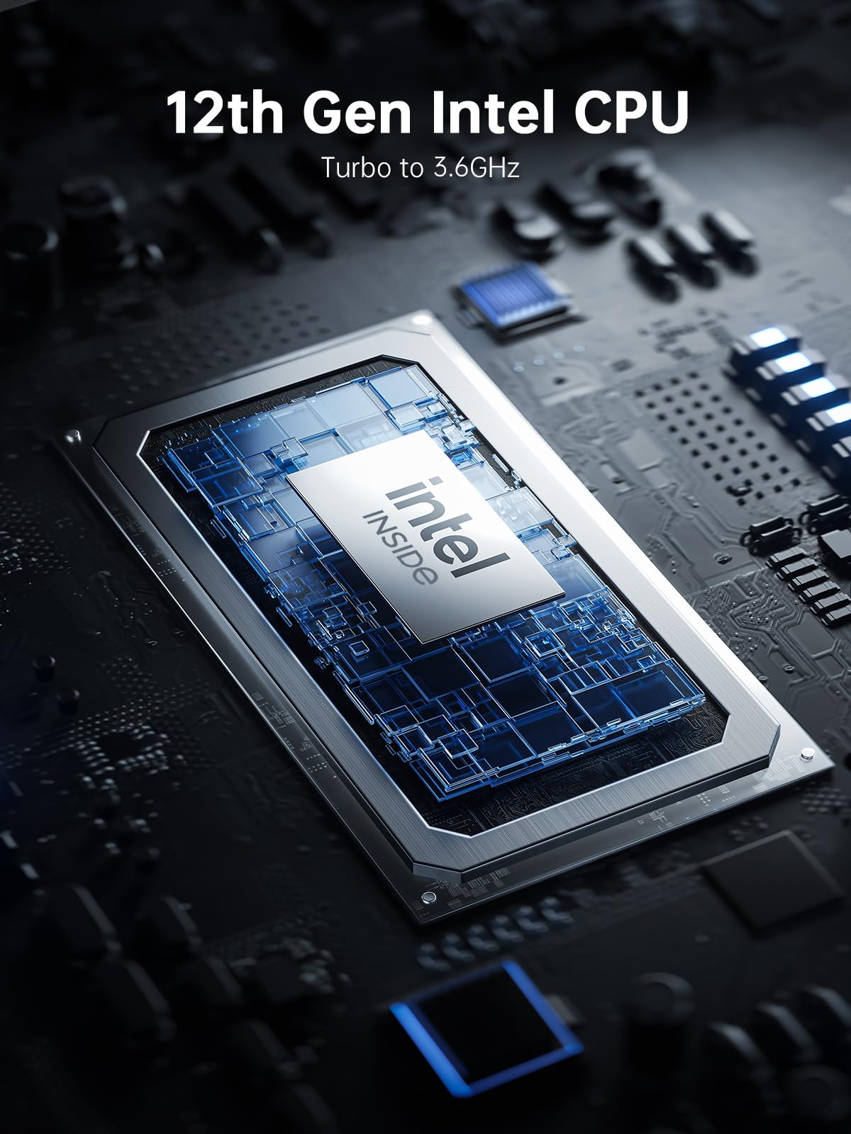 Kaigerr 2025 Laptop, Laptop Computer With Intel Twin Lake N150 Processor(Up To 3.6Ghz), 16Gb Ddr4 512Gb Ssd Windows 11 Laptop, 1