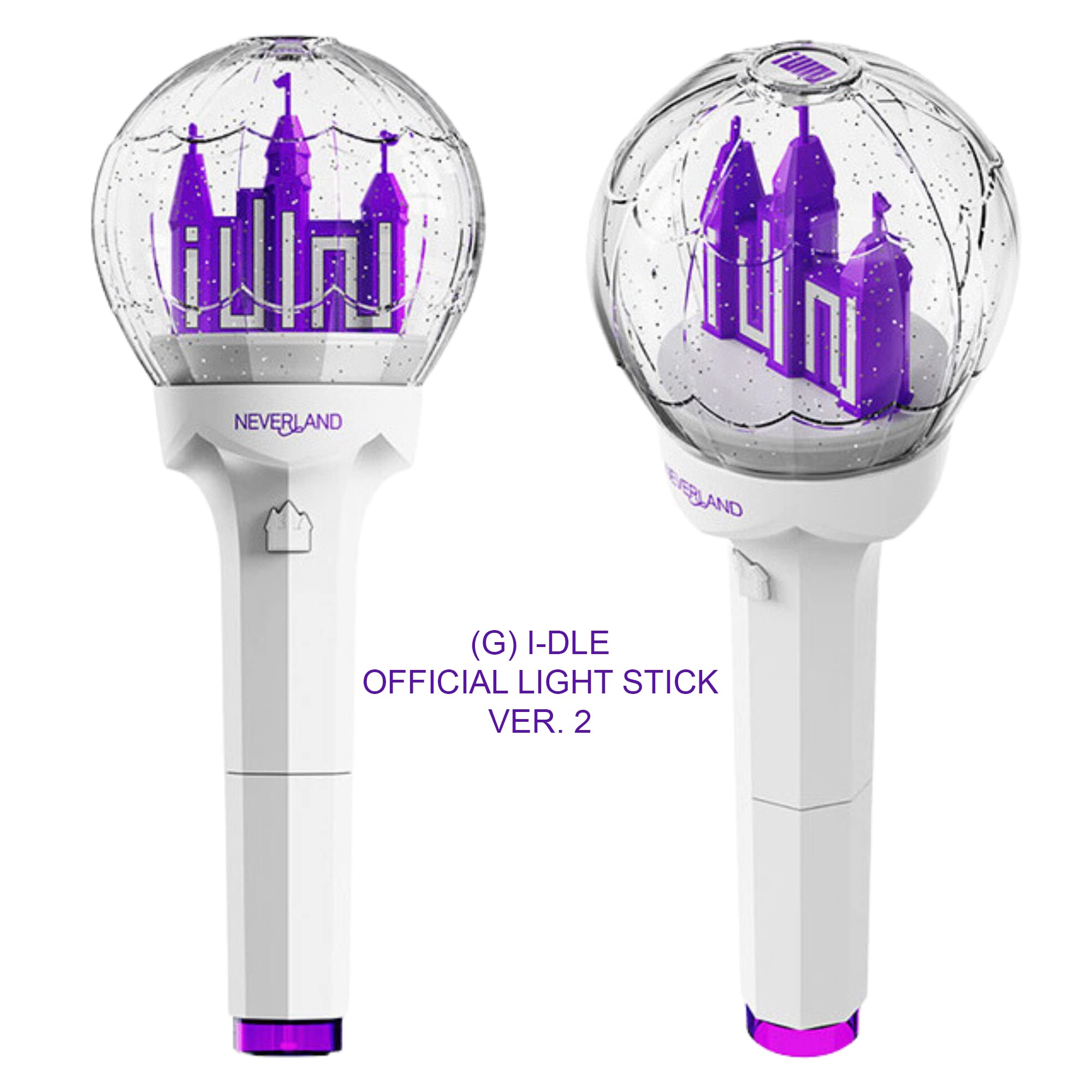 (G) I Dle Official Lightstick Ver.2 + Seller'S Photocards Set   Exclusive K Pop Merchandise