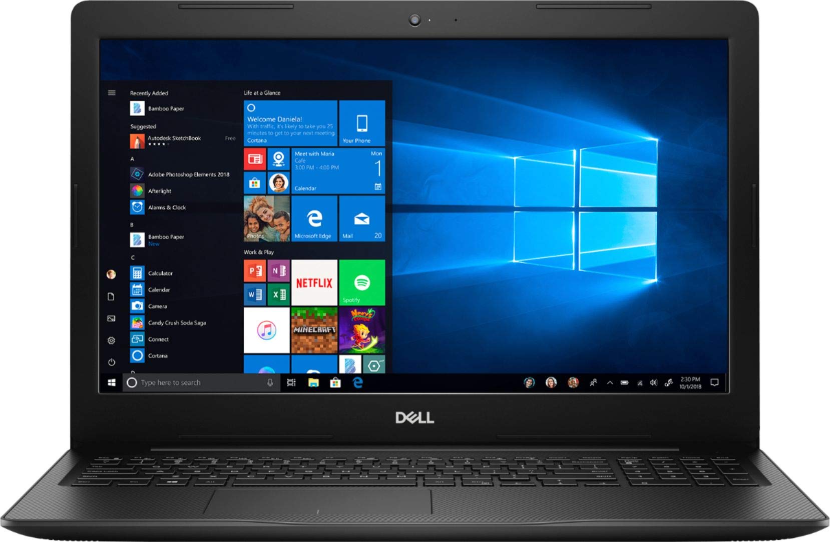 Dell 2019 Inspiron 15 6'' Hd Touchscreen Flagship Premium Laptop Computer, 8Th Gen Intel Core I3 8145U Up To 3.1Ghz, 8Gb Ddr4 Ra