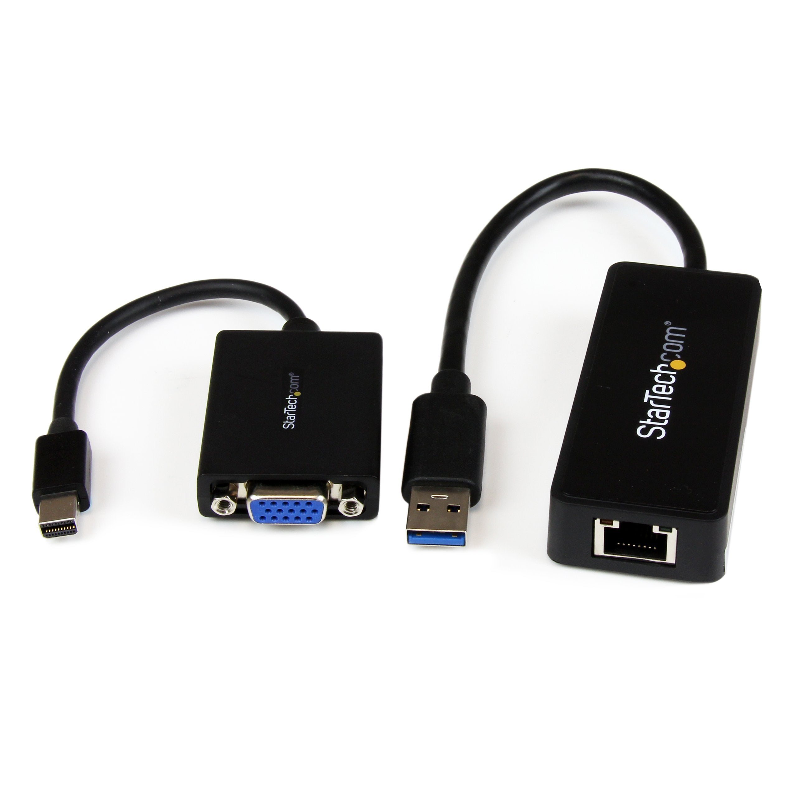 Startech.Com Lenovo Thinkpad X1 Carbon Vga And Gigabit Ethernet Adapter Kit   Mdp To Vga   Usb 3.0 To Gbe (Lenx1Mdpugbk)