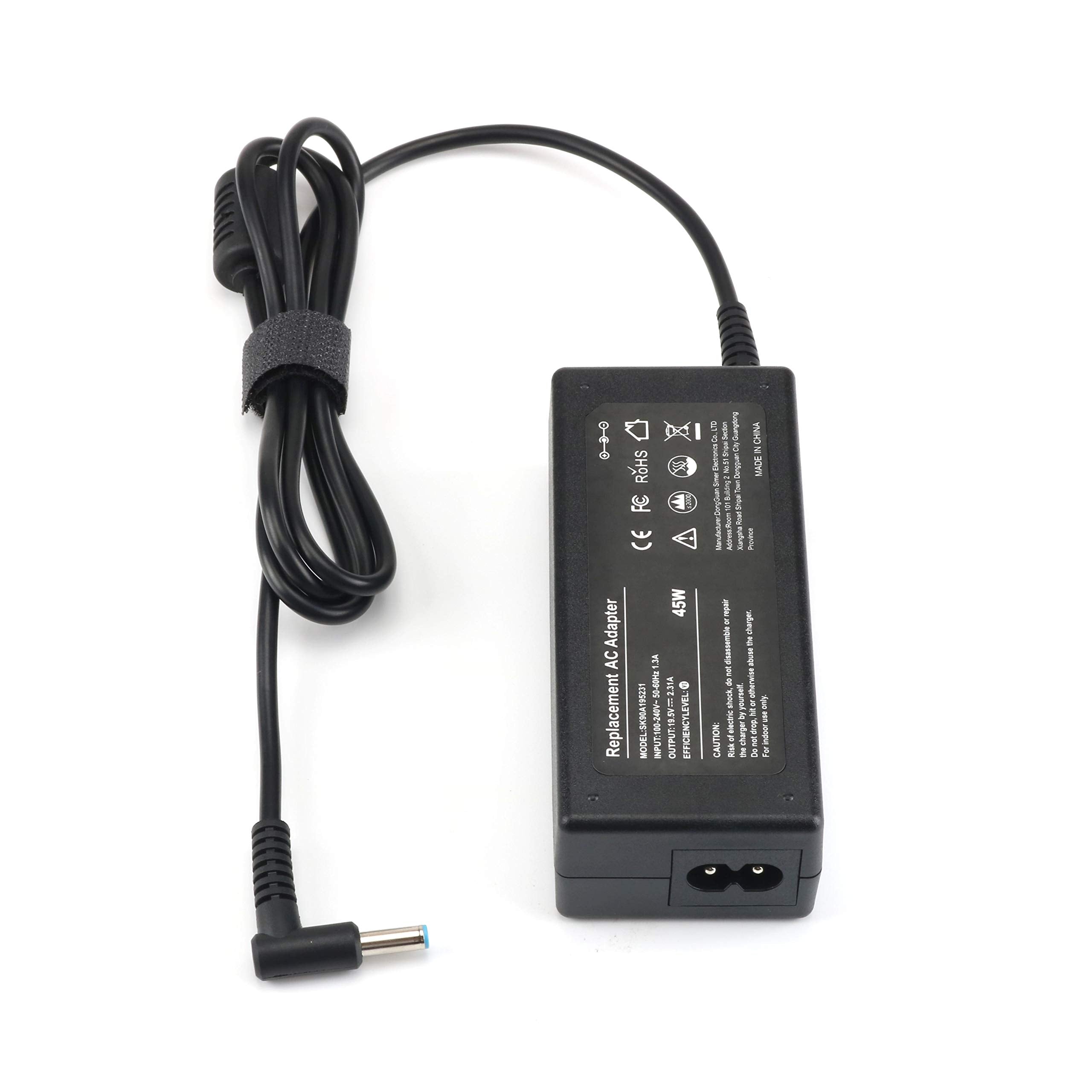 45W Charger For Hp Stream 11 13 14 X360 Laptop Pc 11 Ah 11 Ak 11 Y 14 Ds 14 Ax 14 Cb:11 Ah117Wm 11 Ah131Nr 11 Ak0020Nr Ak1061Ms Ak0080Wm 14 Ds0040Nr 14 Cb161Wm Cb163Wm Cb186Nr Cb171Wm Cb185Nr Cb188Nr