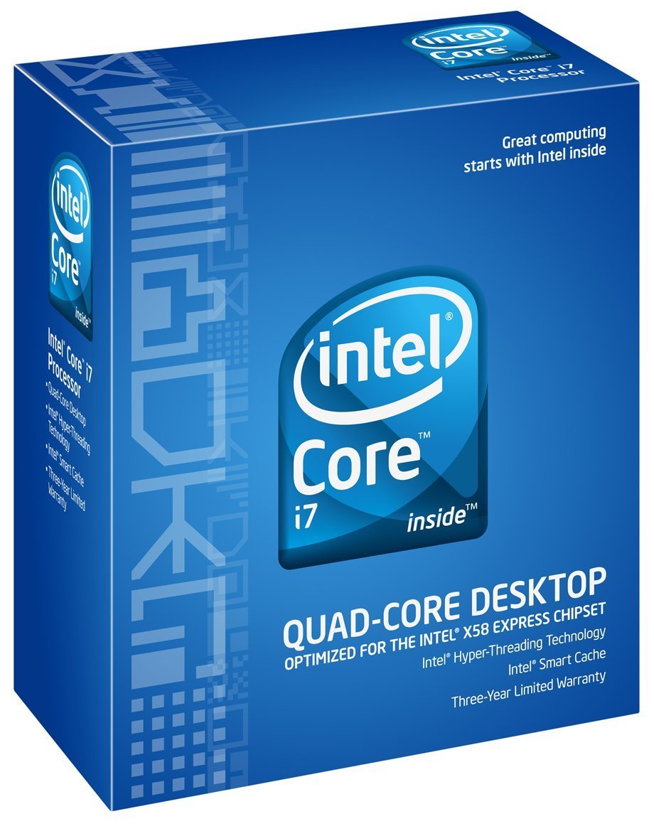 Intel Core I7 Processor I7 920 2.66Ghz 8 Mb Lga1366 Cpu Bx80601920
