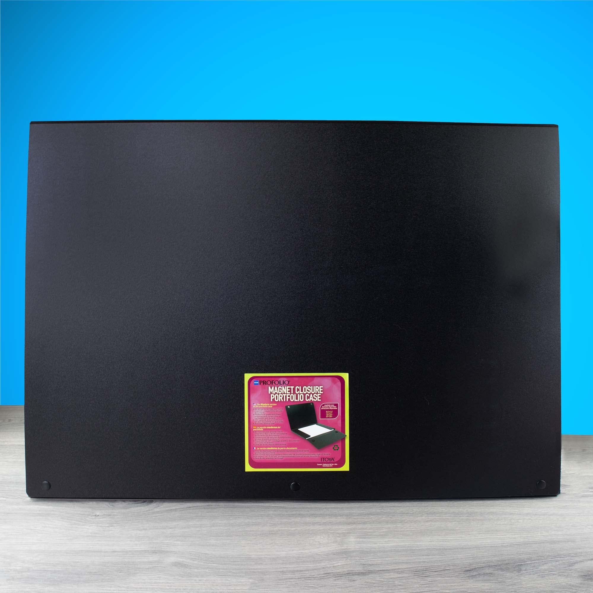 Itoya Profolio, Magnet Closure Portfolio Case, 18X24 Inches (Mg 1824Bk)