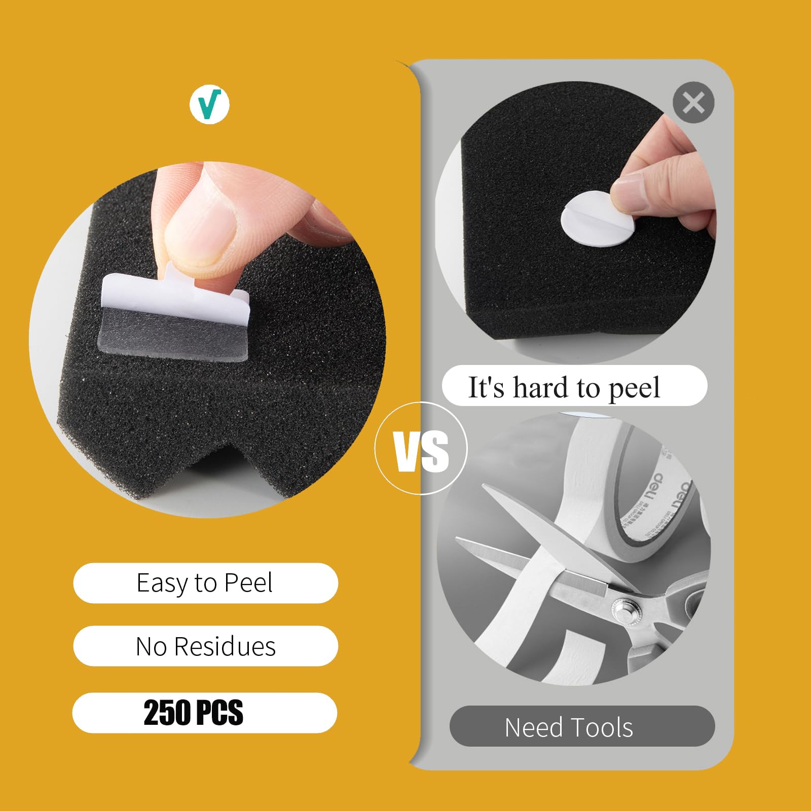 Hwliyutai 50 Pack Acoustic Panels 1 X 12 X 12 Inches   Acoustic Foam Studio Foam Wedges High Density Panels Soundproof Wedges Ch