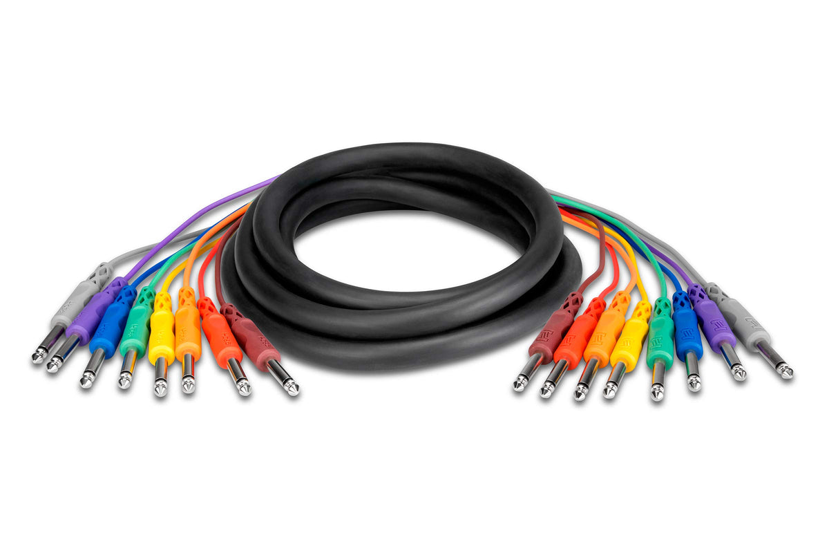Hosa Cpp 804 1/4'' Ts To 1/4'' Ts Unbalanced Snake, 4 Meters