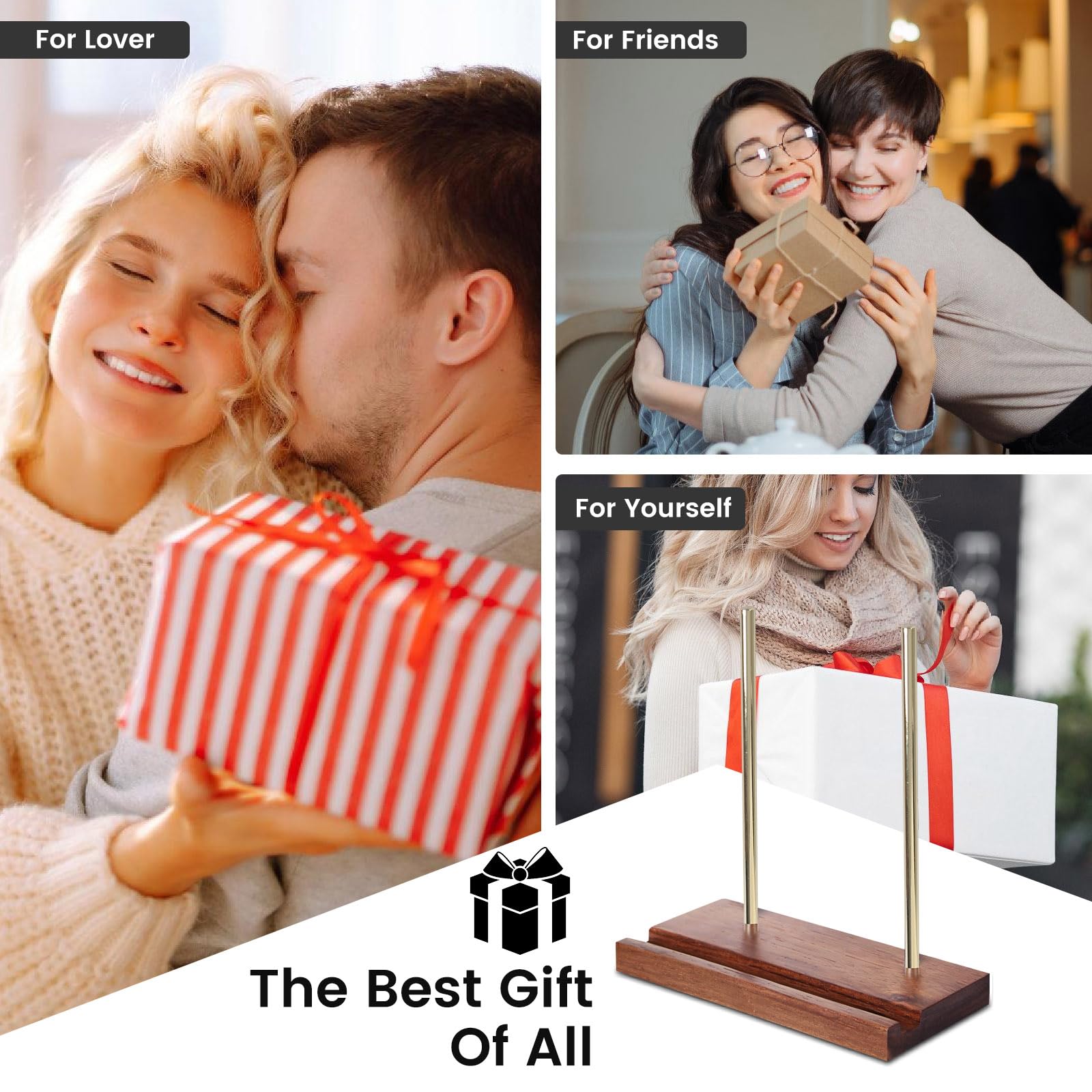 Simesove Audio Tabletop Record Holder,Now Playing Vinyl Record Stand Display,Vinyl Holder, Vinyl Stand For Albums, Cd, Ipad,Mini