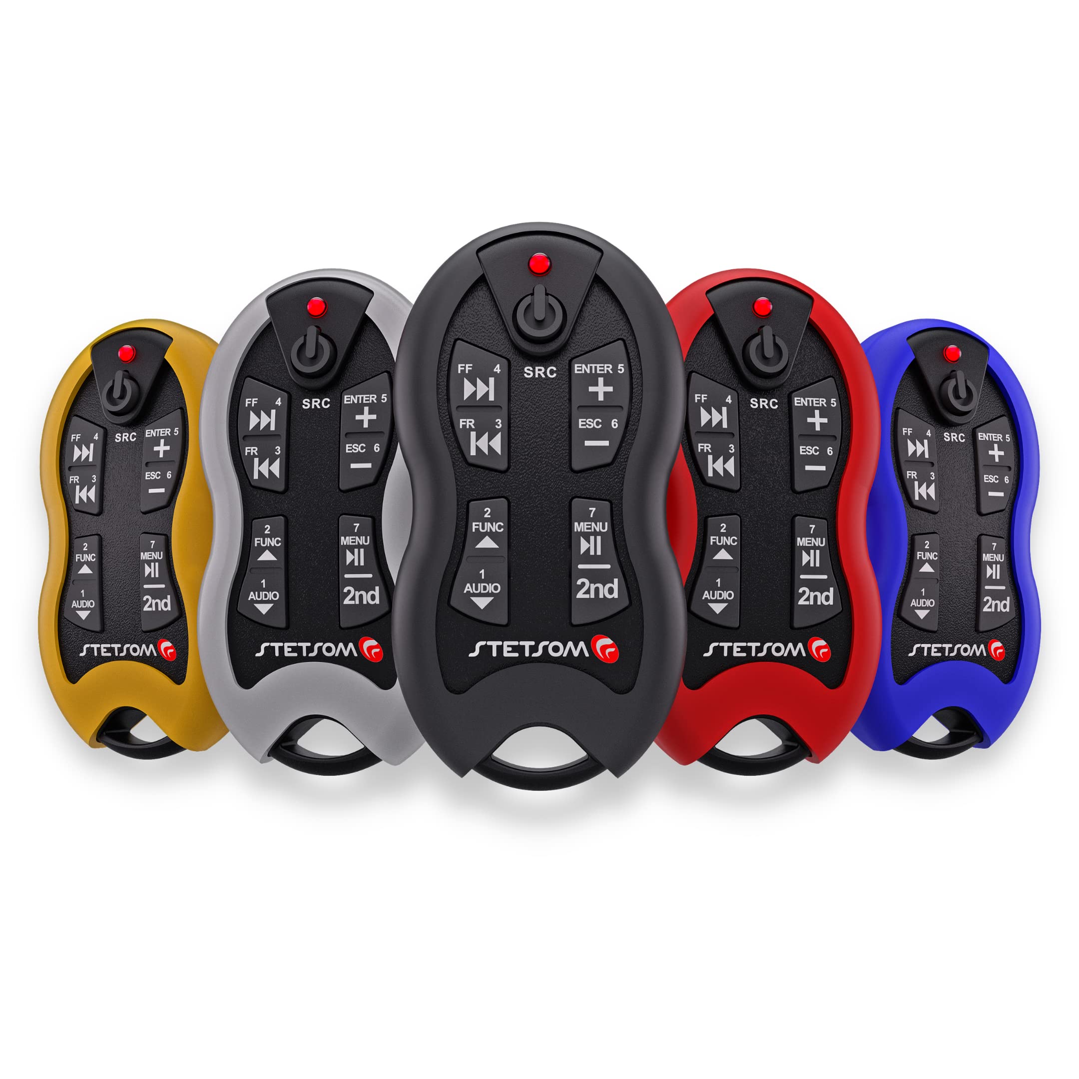 Stetsom Sx2 Long Range Universal Infra Red Remote Control 16 Function (Black)