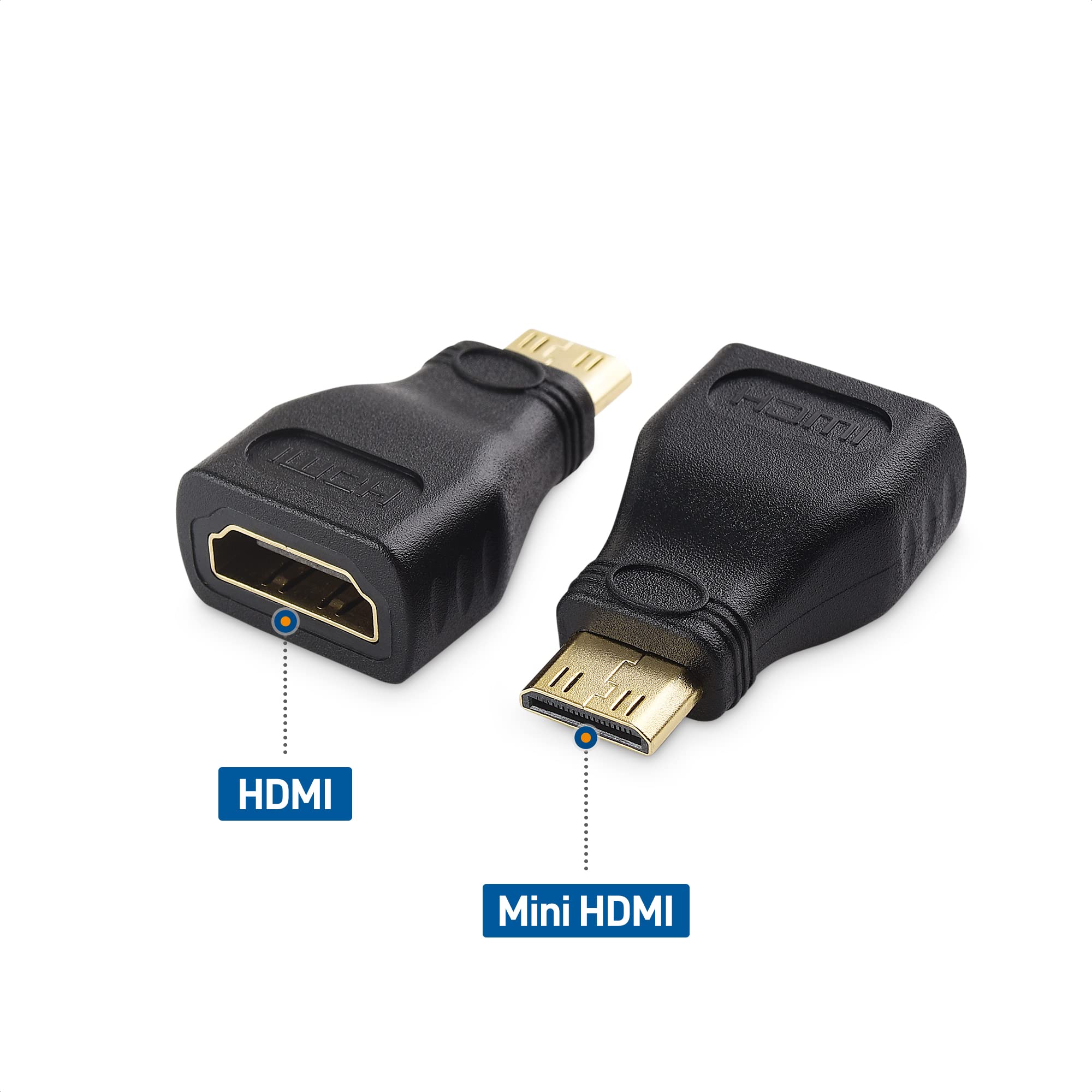 Cable Matters Mini HDMI to HDMI Adapter (HDMI to Mini HDMI Adapter)