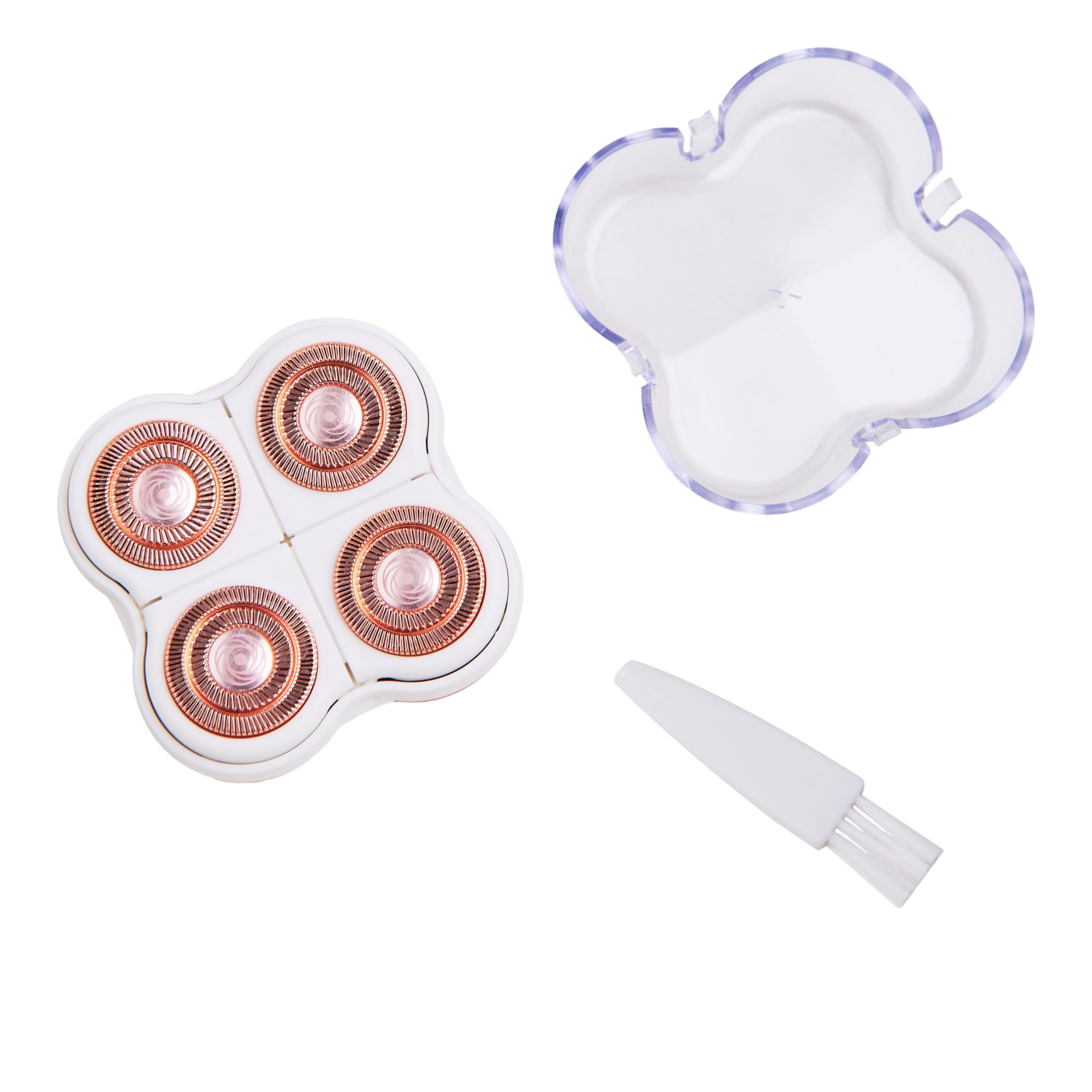 Legs Shaver Replacement Heads For Finishing Touch Flawless Women'S Electric Leg Hair Remover Razor Blades Rose Gold