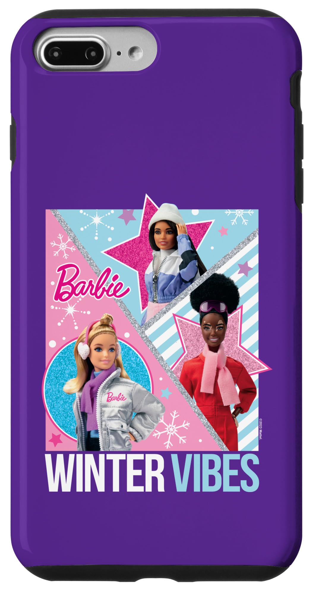 Iphone 7 Plus/8 Plus Barbie   Winter Vibes Case