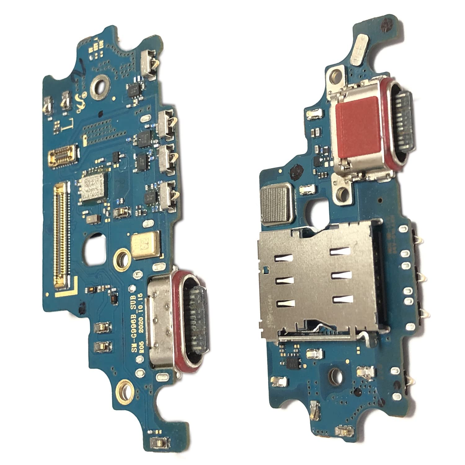 Fainwan Usb Charger Charging Port Dock Connector Ribbon Flex Cable Pcb Board Replacement Compatible With Samsung Galaxy S21+ 5G