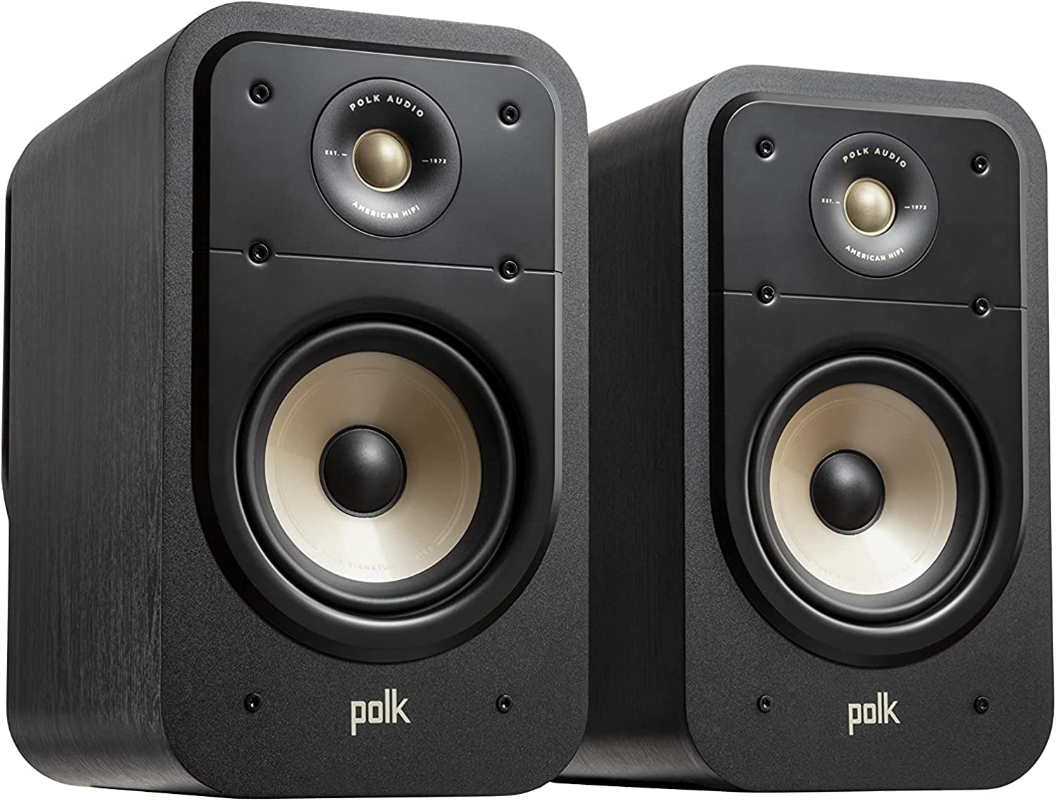 Polk Audio Signature Elite Es20 Bookshelf Speaker   Hi Res Audio Certified, Dolby Atmos & Dts:X Compatible, 1'' Tweeter & 6.5''