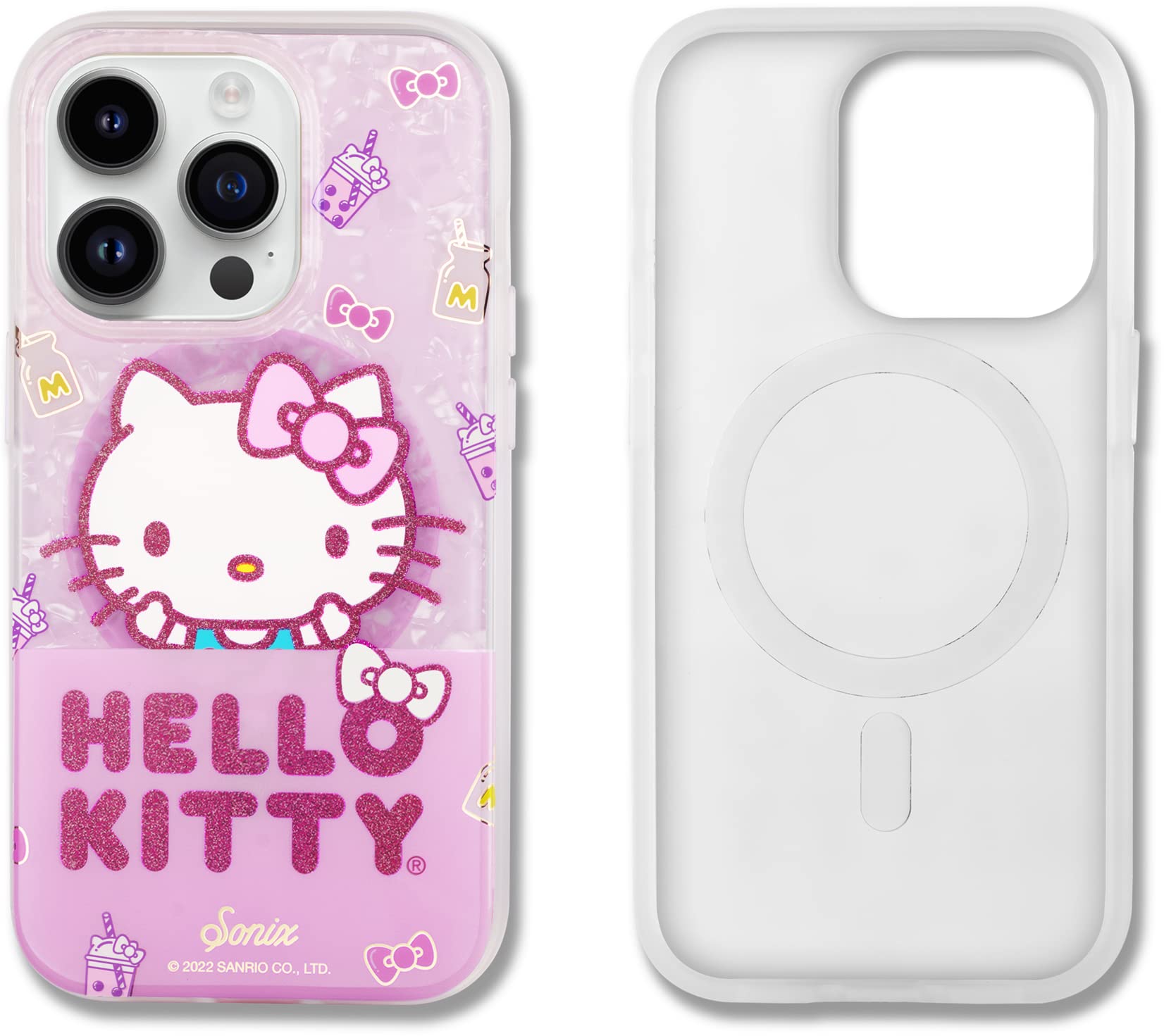 Sonix X Sanrio Case For Iphone 14 Pro | Compatible With Magsafe | 10Ft Drop Tested | Hello Kitty Boba