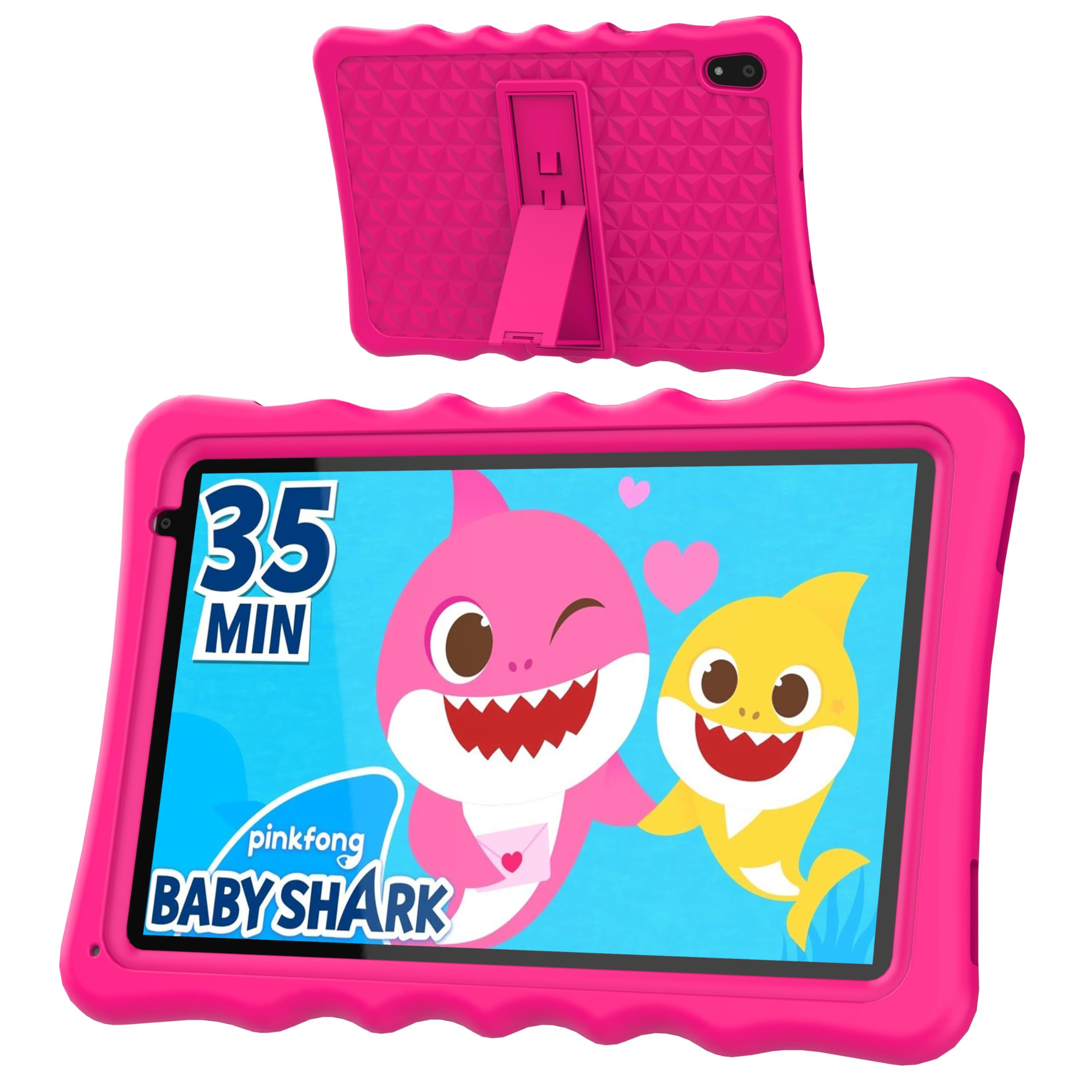 BYYBUO Android 13 Kid Tablets with case, Android 10 inch Tablets, Tablet with 4GB RAM & 32GB ROM,1280 * 800 IPS, Tablet for Kids