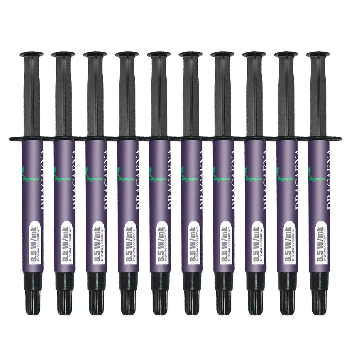 Dracaena 10 Pack Of Thermal Compound Paste (4 Gram), Carbon Based High Performance, Heatsink Paste, Thermal Compound Cpu For All