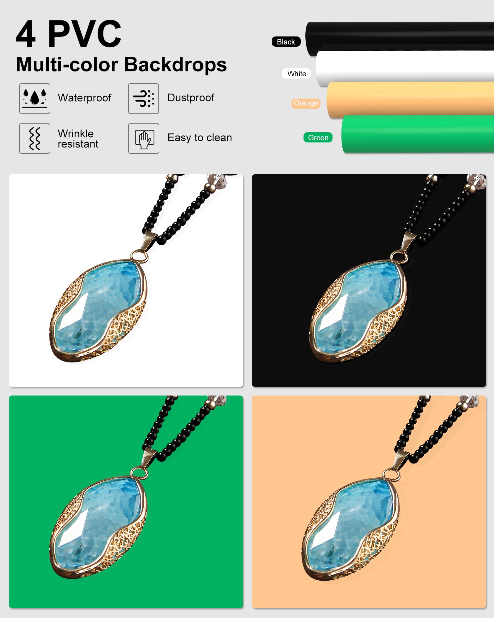 Puluz Portable Photo Studio Light Box, 16X16 Inch Professional Dimmable Shooting Tent Kit Soft Box With 480Pcs Leds Lights 4 Bac