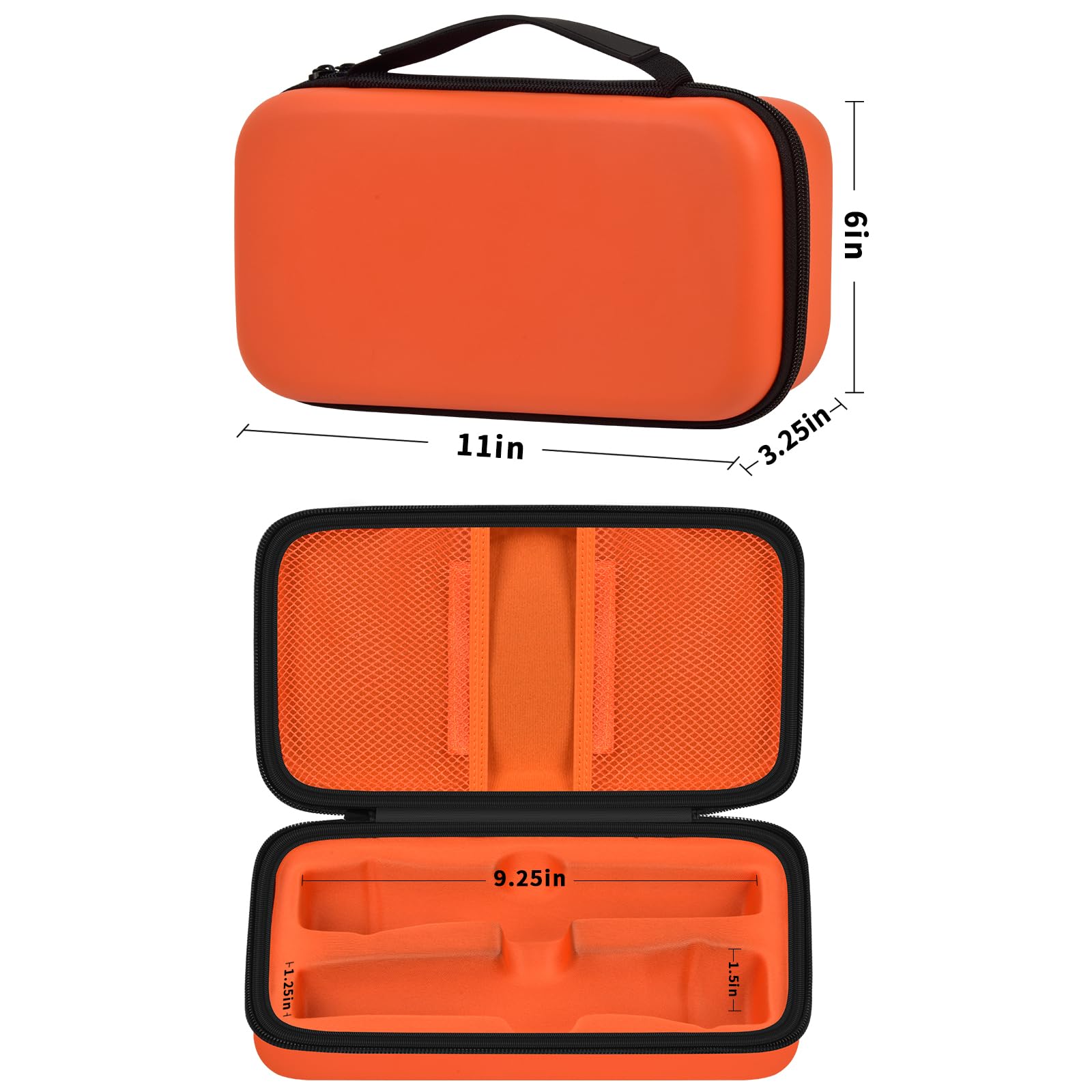 Wireless Microphone Case Compatible With Jbl Wireless Two Microphone System/For Jbl Partybox Wireless Mic, Handheld Dual Mic Tra