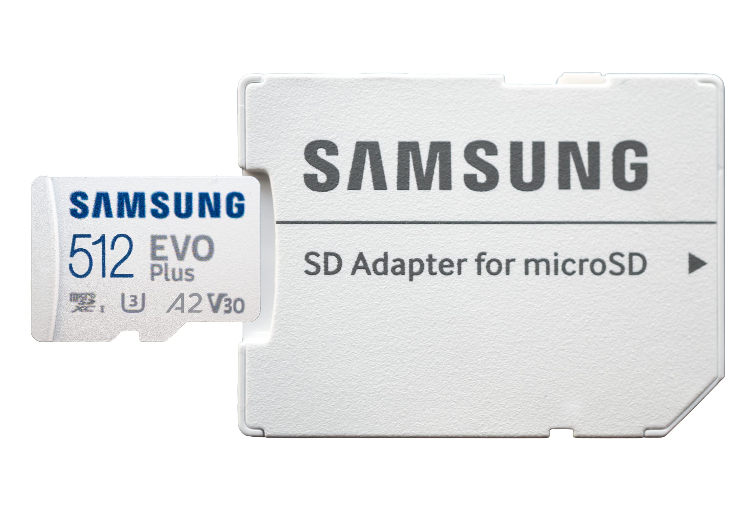 Samsung Evo Plus 512Gb Micro Sdxc Memory Card Class 10 A2 Uhs I U3 Works With Android Phones   Galaxy A51, A50, A40, A30 (Mb Mc5