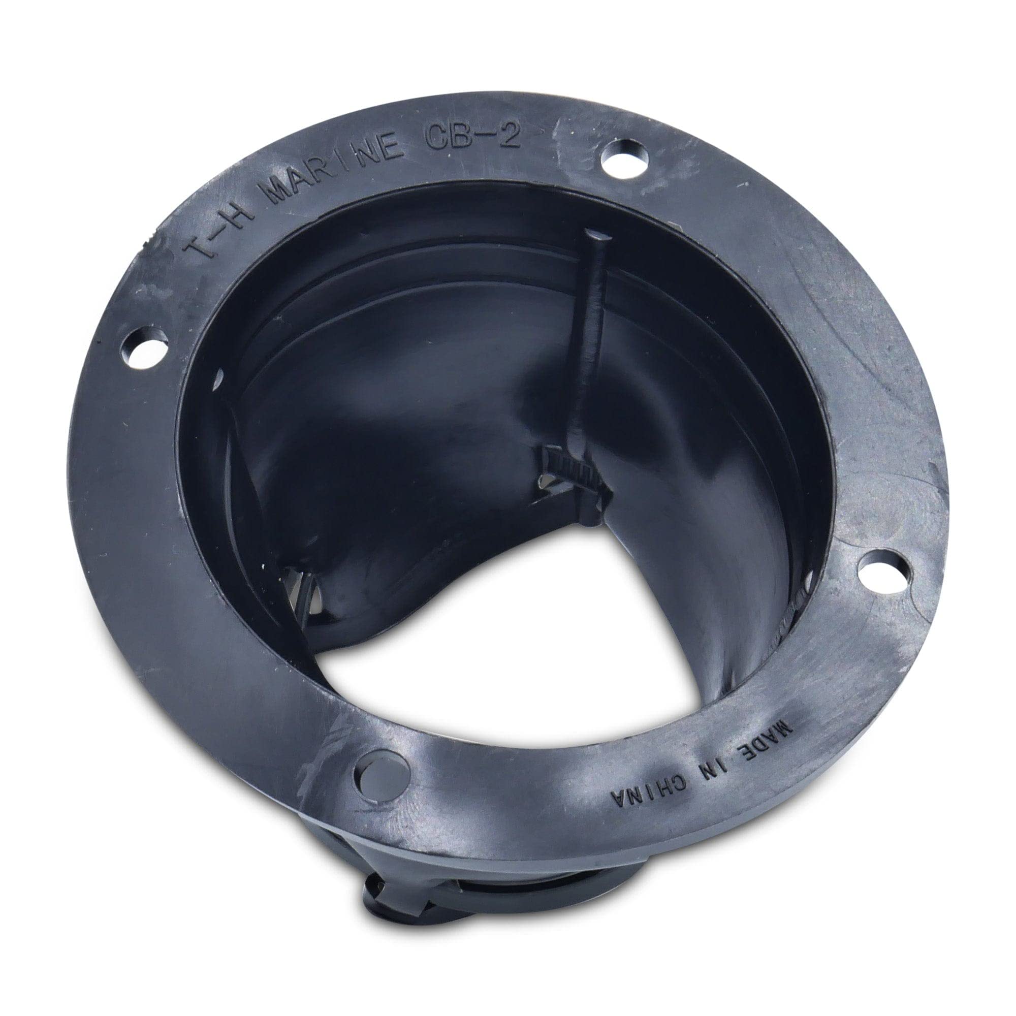 T H Marine Cb 1 Dp Cable Boot   Black, 3''