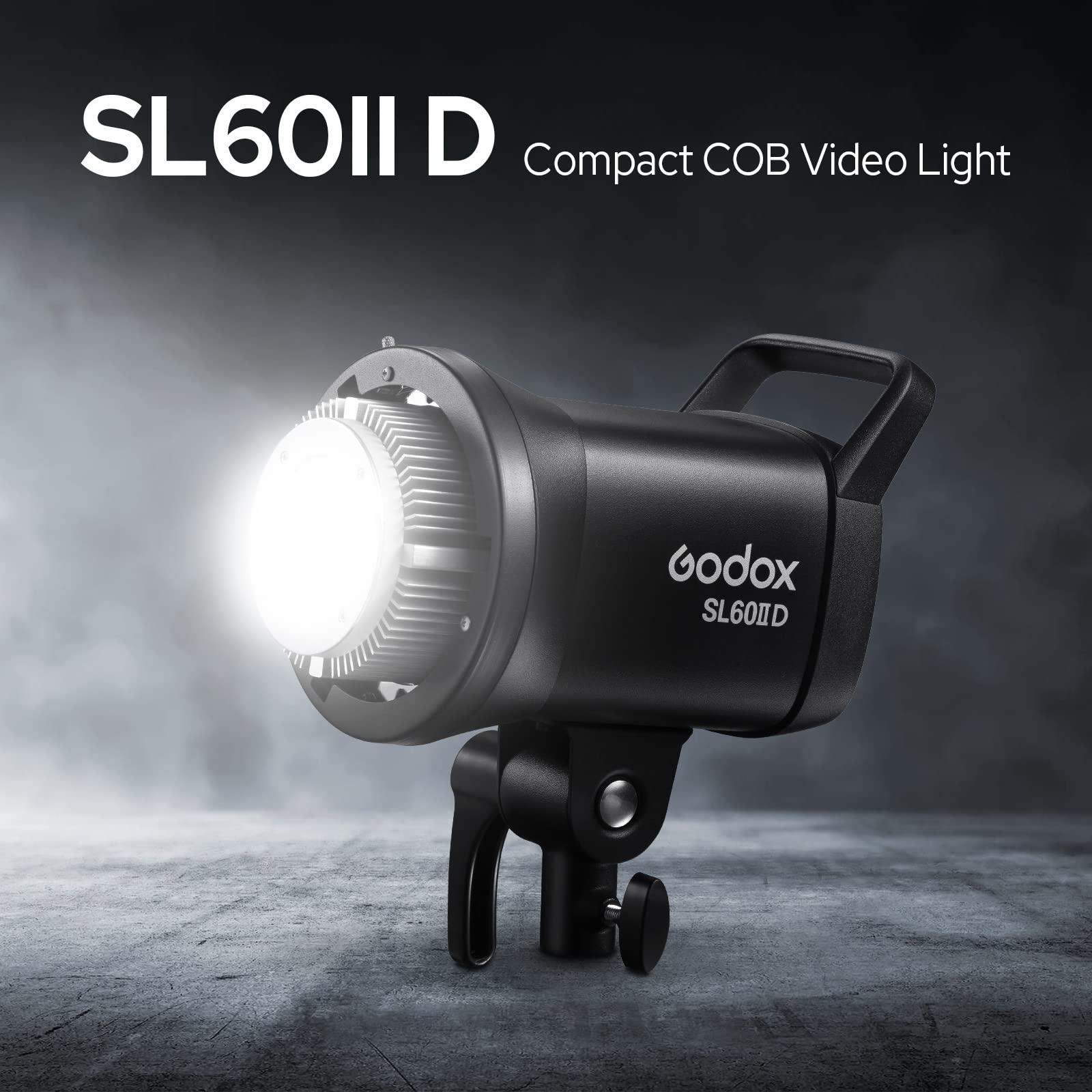 Godox Sl60 Sl60Iid 70W Led Video Light,Cri96+ Tlci97+ 5600200K,Builtin 8 Fx Effects,App/Remote Control Adjust Brightness,Bowens