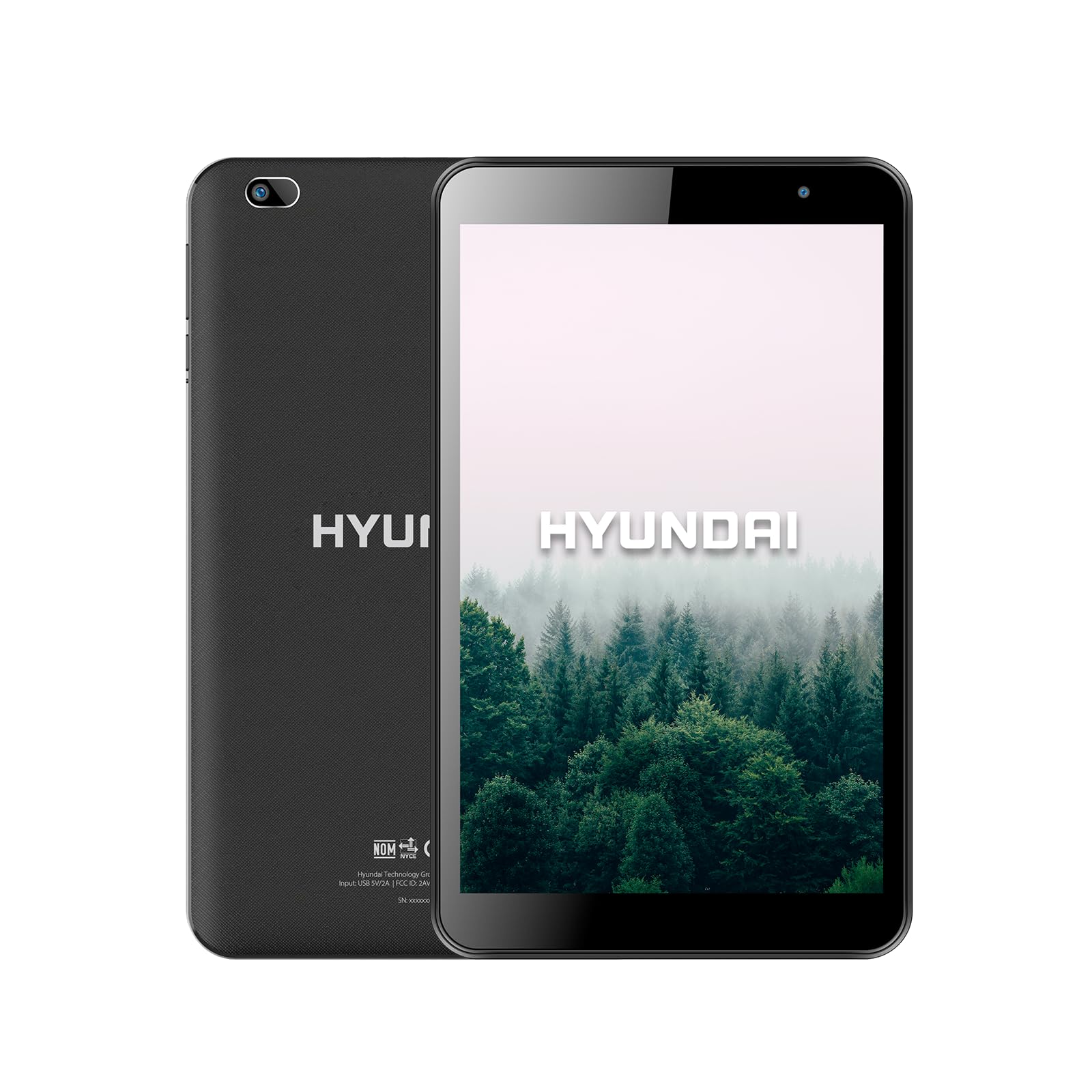 Hyundai Hytab Plus 8Wb1, 8' Hd Ips, Allwinner A133, Android 13, 3Gb Ram, 32Gb, 5Mp/8Mp, 4000Mah, Wifi, Bluetooth, Stylus & Accessories   Black
