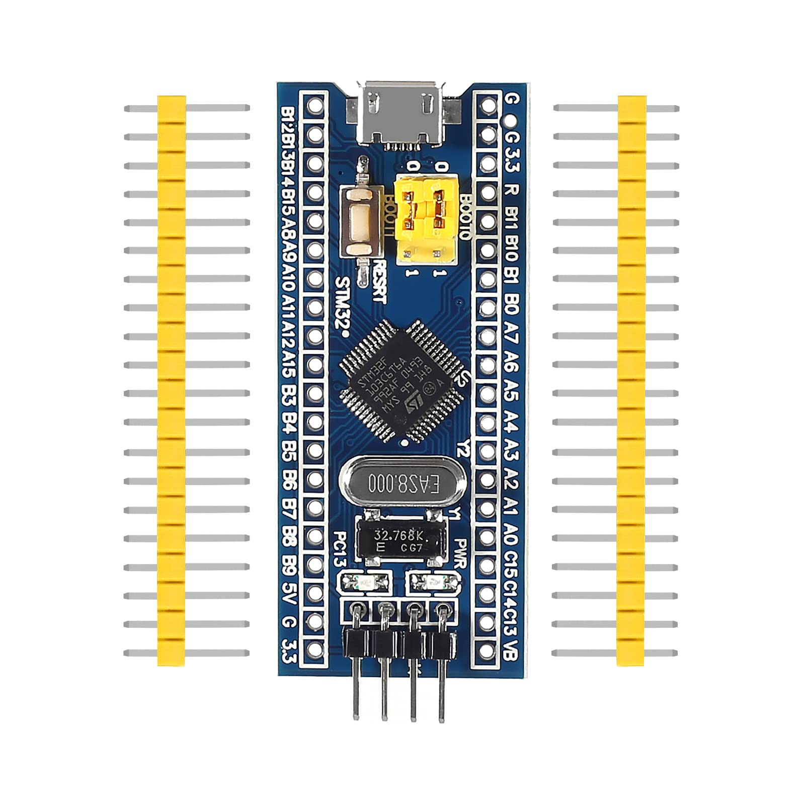 Diann 4Pcs Stm32F103C6T6 Minimum System Development Board With Imported Chip Stm32 Arm Core Learning Board Module
