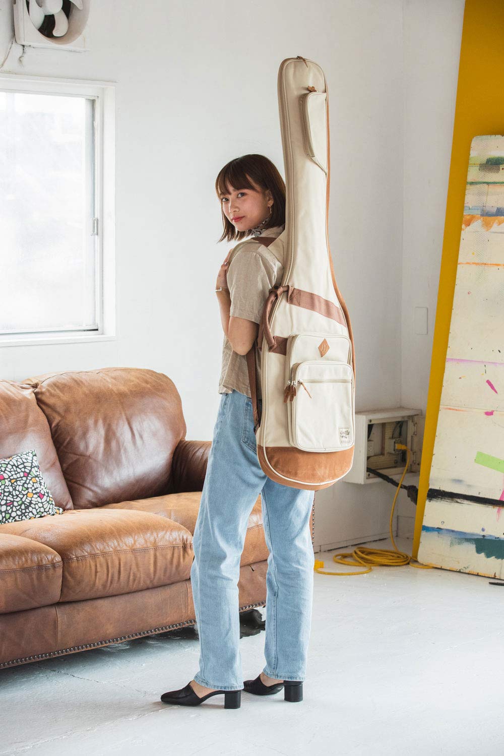 Ibanez Powerpad Designer Ibb541 Electric Bass Gig Bag - Beige