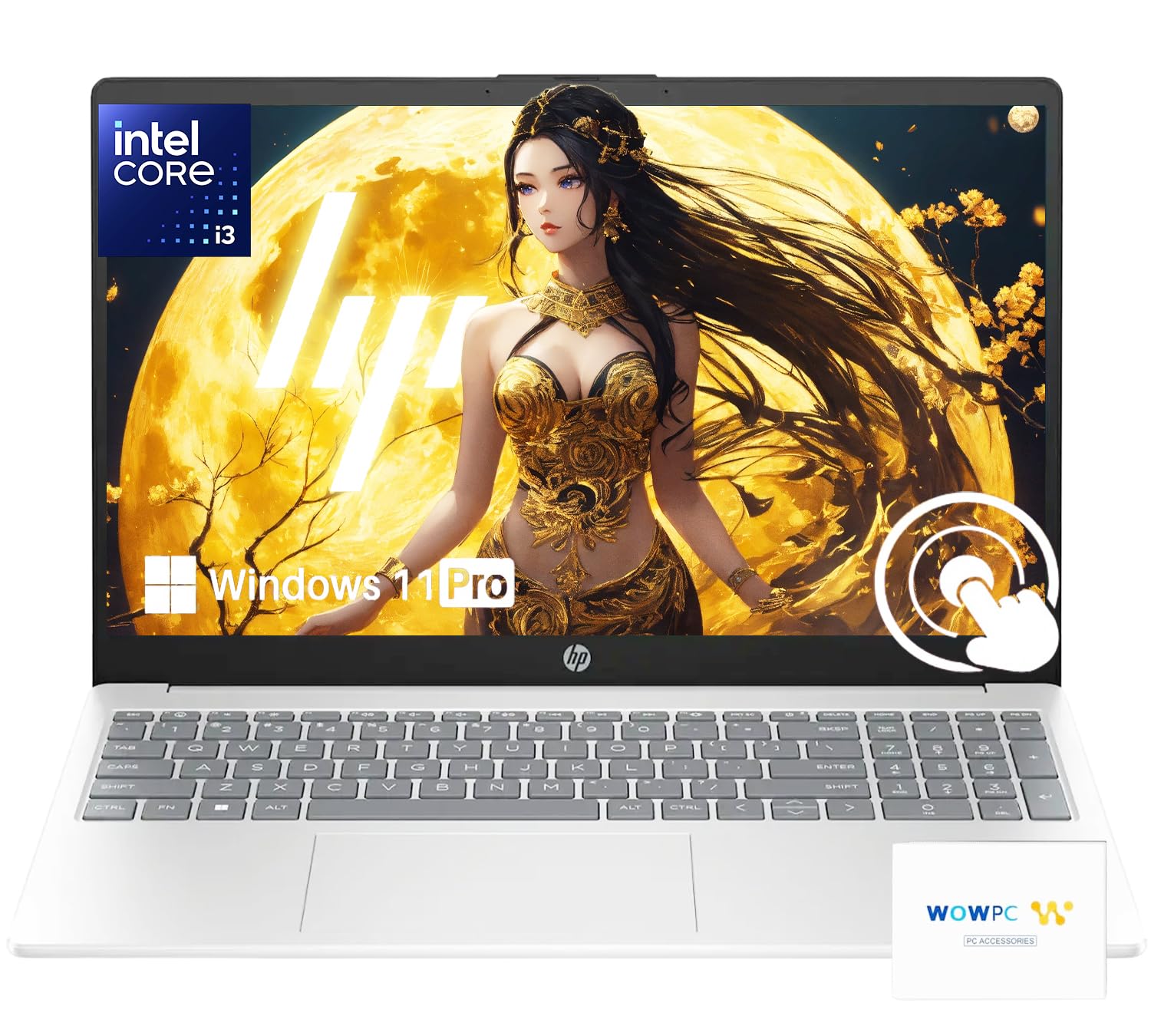 Hp Pavilion 15.6'' Touchscreen Laptop | 40Gb Ram | 1Tb Storage (512Gb Ssd + 512Gb External Storage) | Intel 12Th-Gen 6 Core Proc