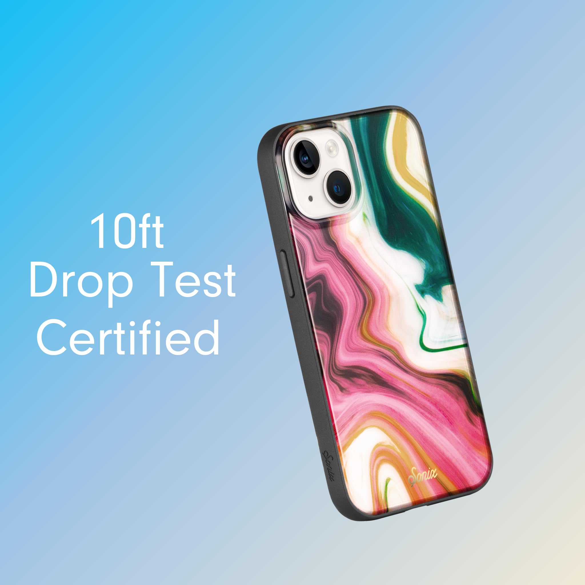 Sonix Case For Iphone 15, 14, 13 | Compatible With Magsafe | 10Ft Drop Tested | Agate