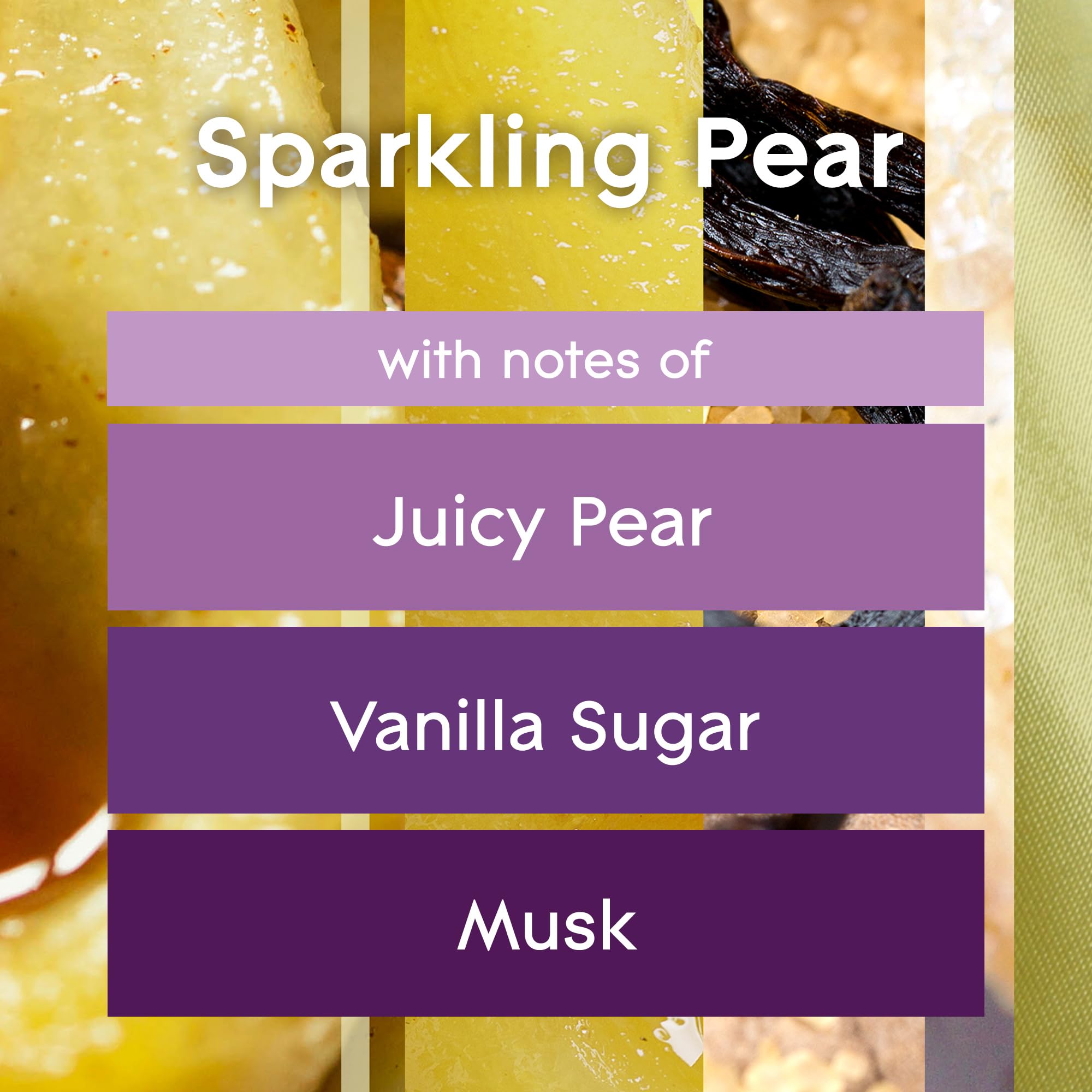 Glade Automatic Spray Refill, Air Freshener For Home And Bathroom, Sparkling Pear, 6.2 Oz, Limited Edition Scent, 2 Count