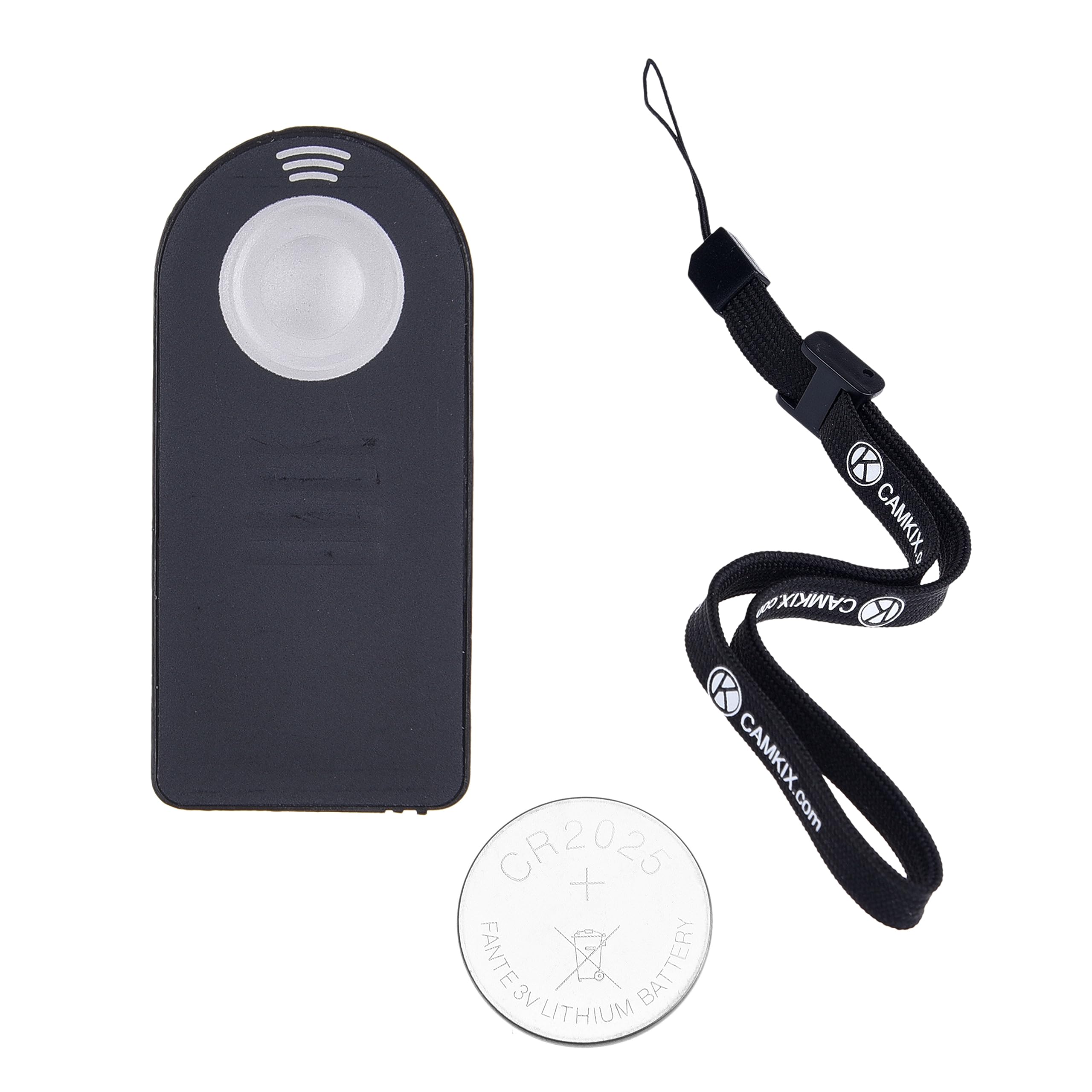 Wireless Ir Shutter Remote Control   Works With Many Nikon And Canon Cameras, For Example: D70, D750, D3000, D3200, D3300, D5500, D7000 / Eos 5D Mark Iv, 5Ds, 6D, 77D, 100D, 750D, 800D