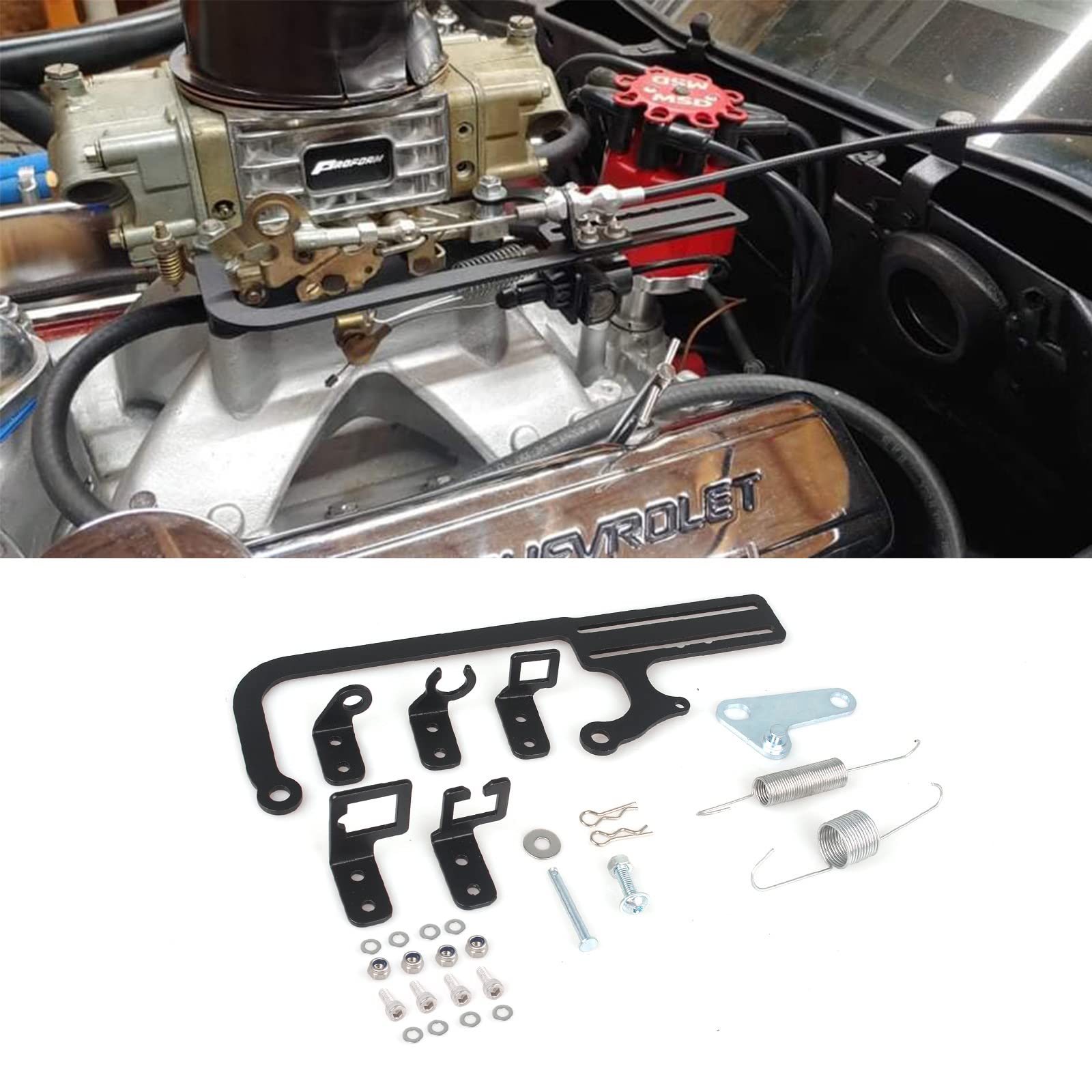 304147 Ez Efi Cable Mount Kit Carburetor Throttle Cable Mount Bracket Adjustable For Automatic Transmission Tv Cables For Gm 700