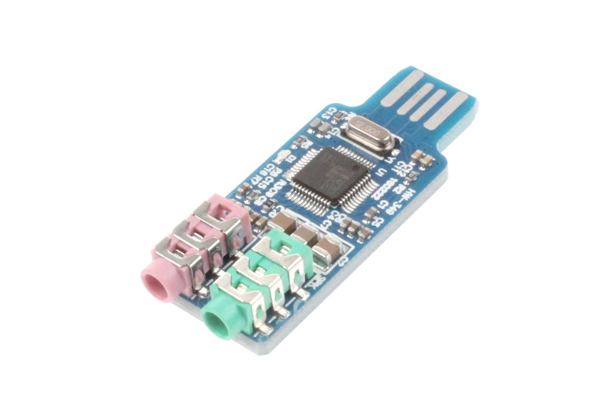 Noyito Cm108 Usb Sound Card Chip Drive-Free Computer External Sound Card Module