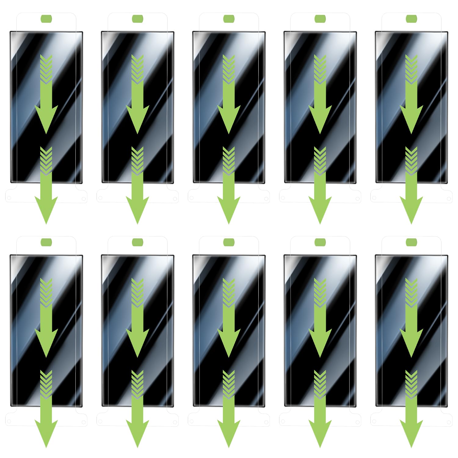 Wsken [Replacement] For Samsung Galaxy S24 Ultra Privacy Screen Protector   10 Pack (Without Installing Box)