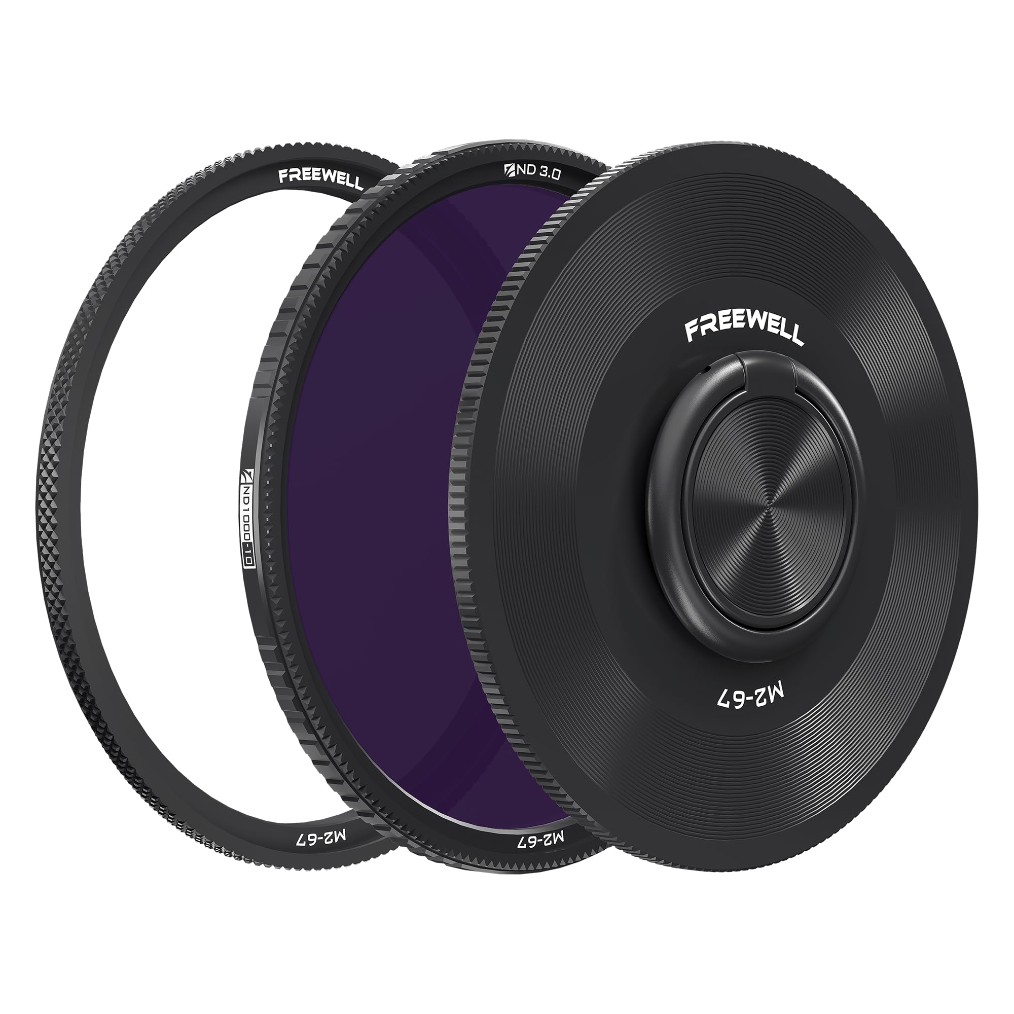 Freewell 67Mm Natural Density Nd1000 (10 F Stops) Nd3.0 Camera Filter Compatible With M2 Series