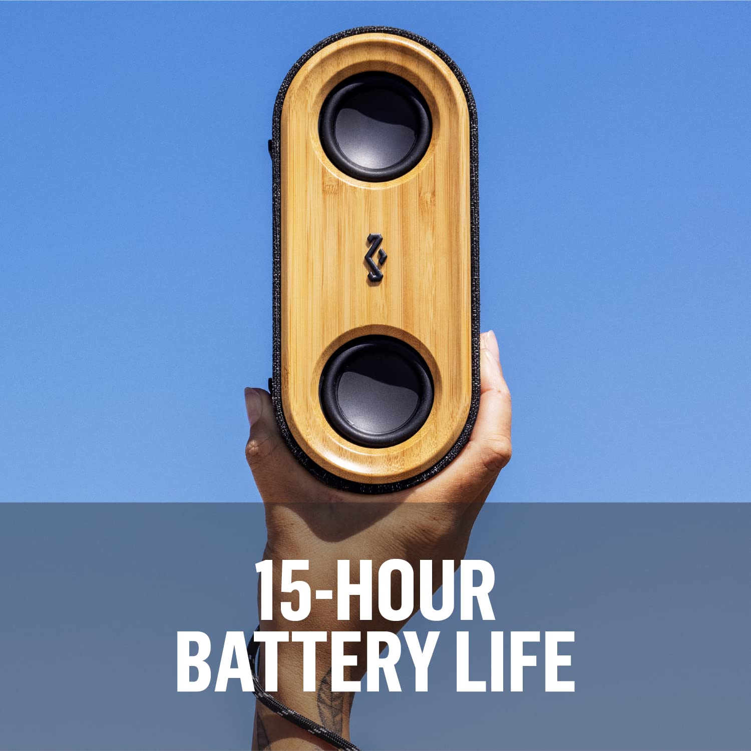 House Of Marley Get Together 2 Mini: Portable Speaker With Wireless Bluetooth Connectivity, 15 Hours Of Playtime And Sustainable