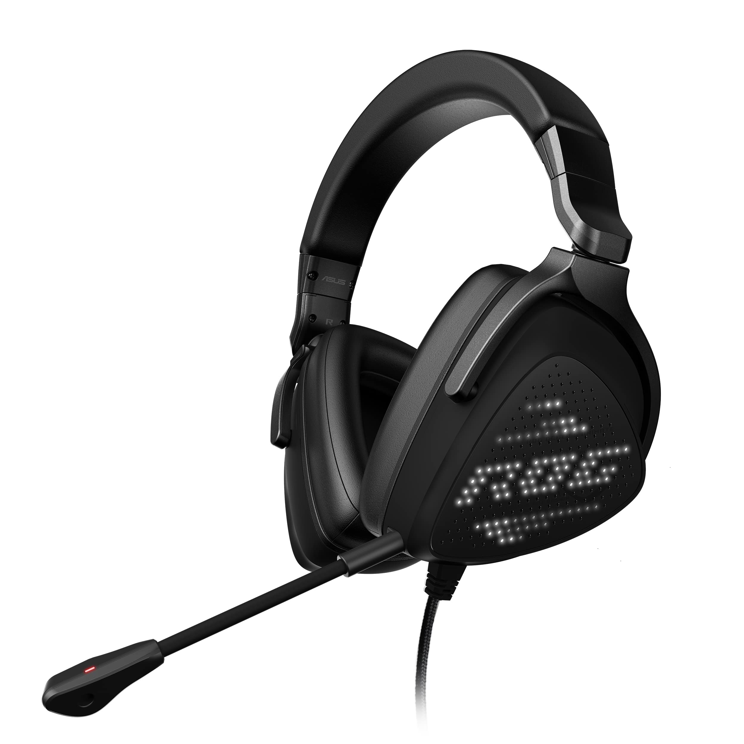 ASUS ROG Delta S Animate Gaming Headset | Customizable AniMe Matrix LED Display, AI Noise-Canceling Mic, Hi-Res ESS 9281 Quad DA
