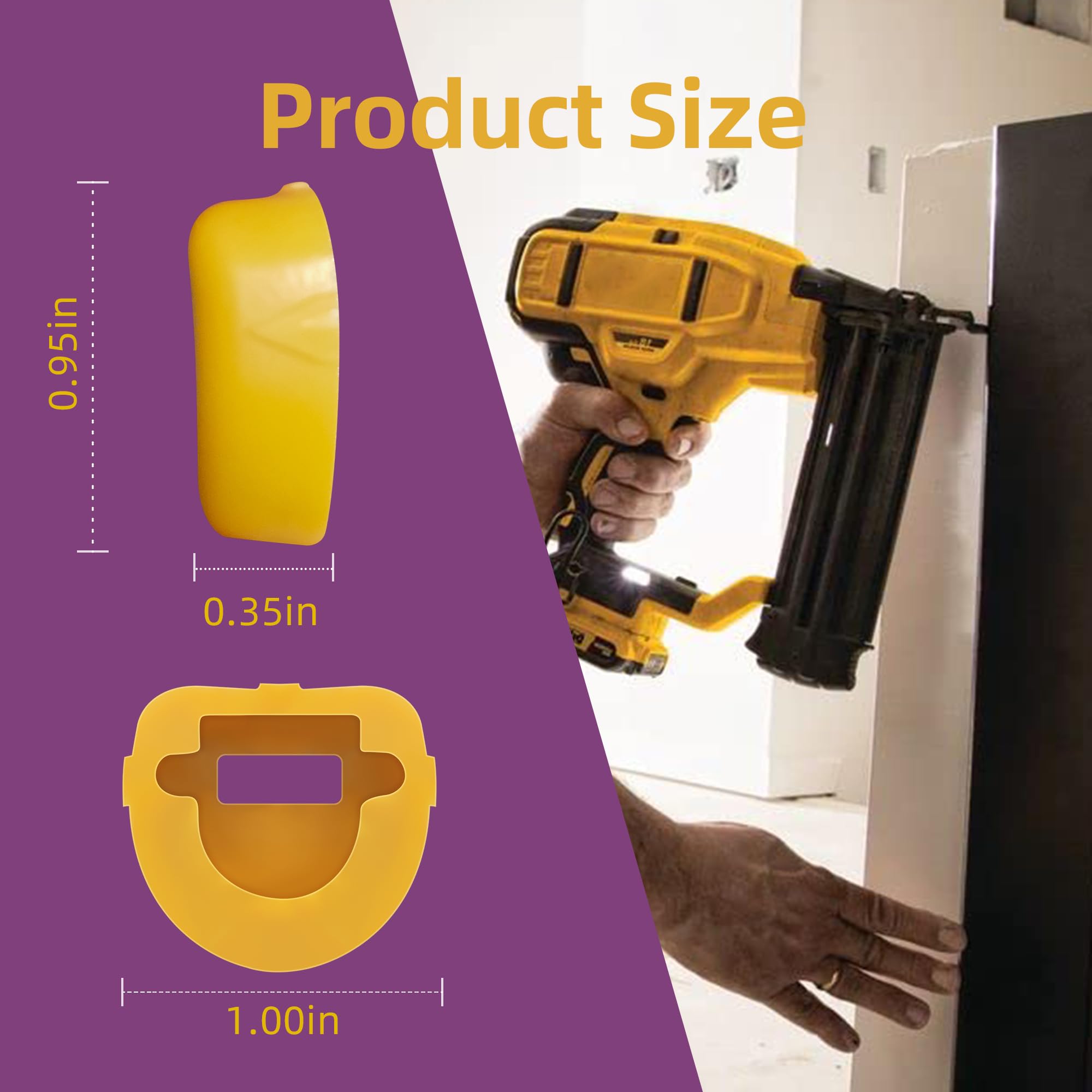 Neboo Nailer Safety Pad P1640003932 Replacement For Bostitch Nailer Sb 1664Fn, 4148000, 5335001, 6240001 (3 Pack)