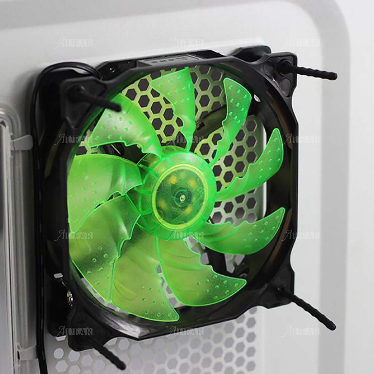 Auear, 50 Pack Case Fan Soft Silicone Anti Noise Reducing Vibration Screws Rivet Mounting For Or Cpu