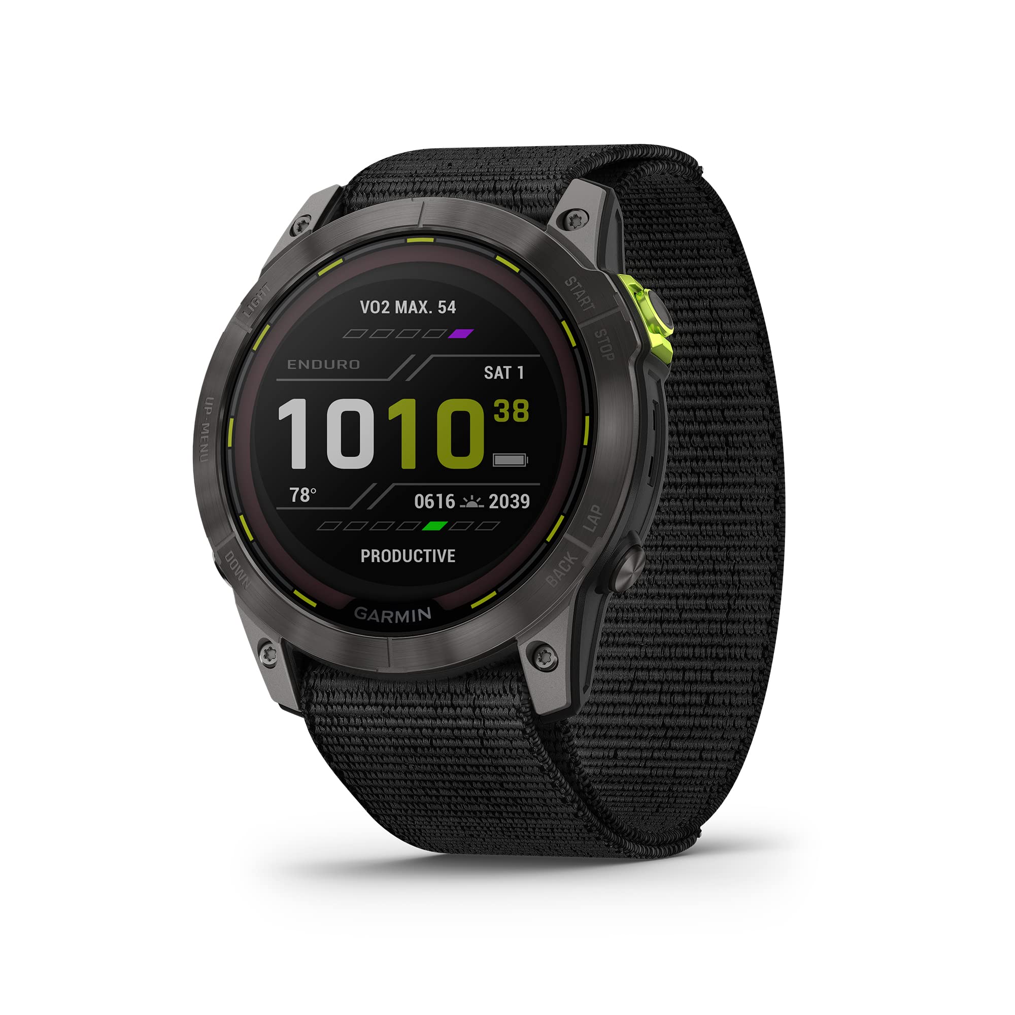Garmin Enduro 2   Ultraperformance Watch, Long Lasting Gps Battery Life, Solar Charging, Preloaded Maps