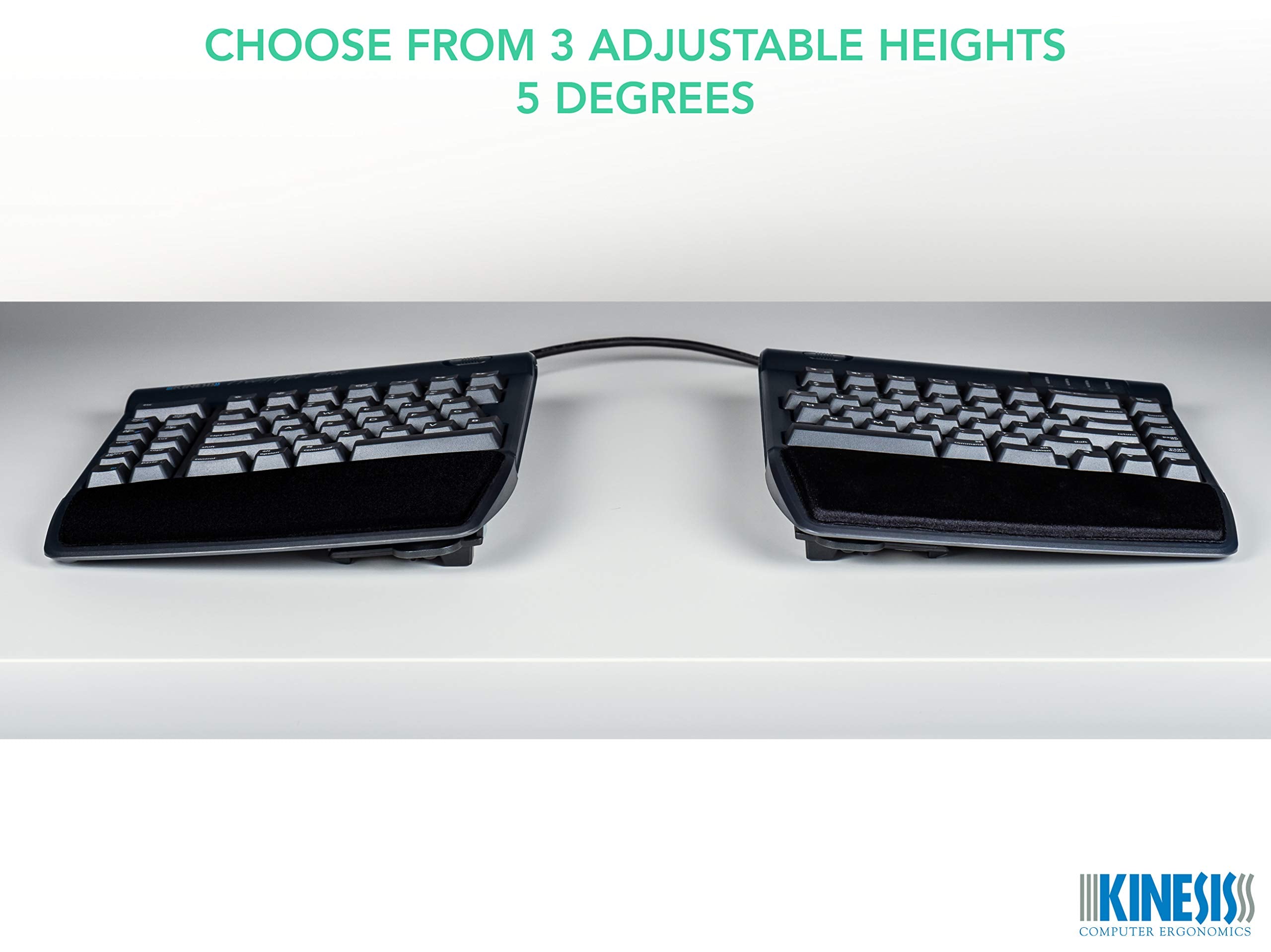 Kinesis Vip3 Tenting Accessory For Freestyle2 Ergonomic Keyboard (Ac820)