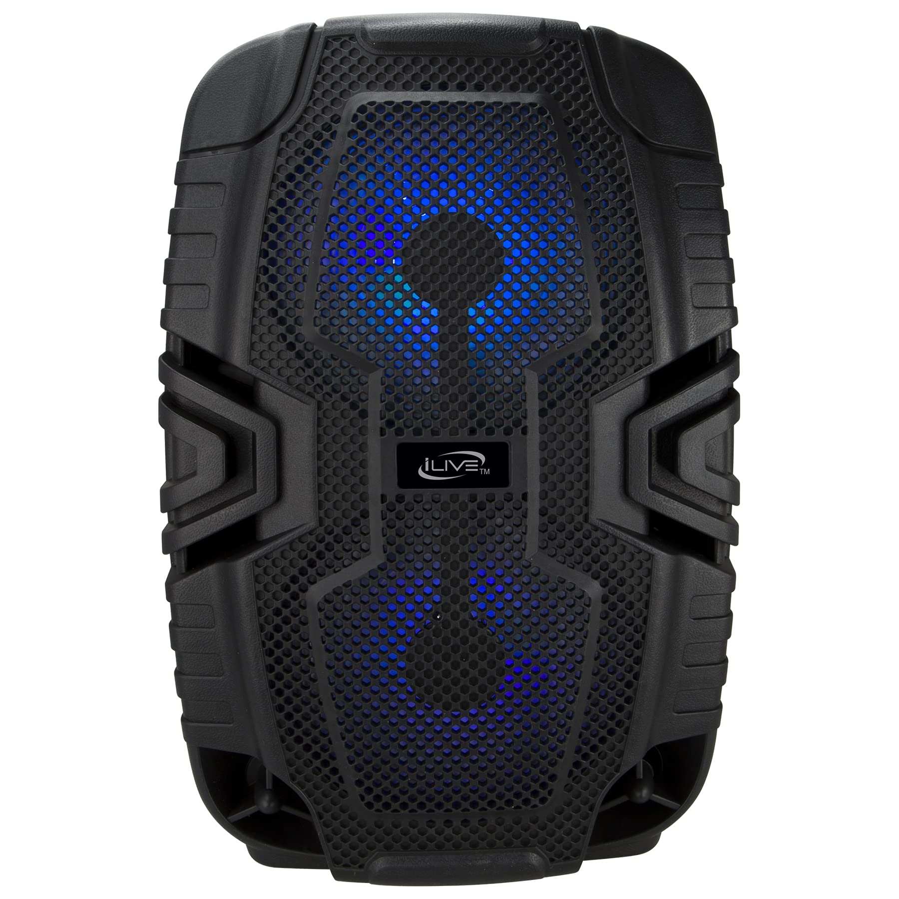 Ilive Wireless Tailgate Party Speaker, Led Light Effects, Carry Handle, Black (Isb250B)