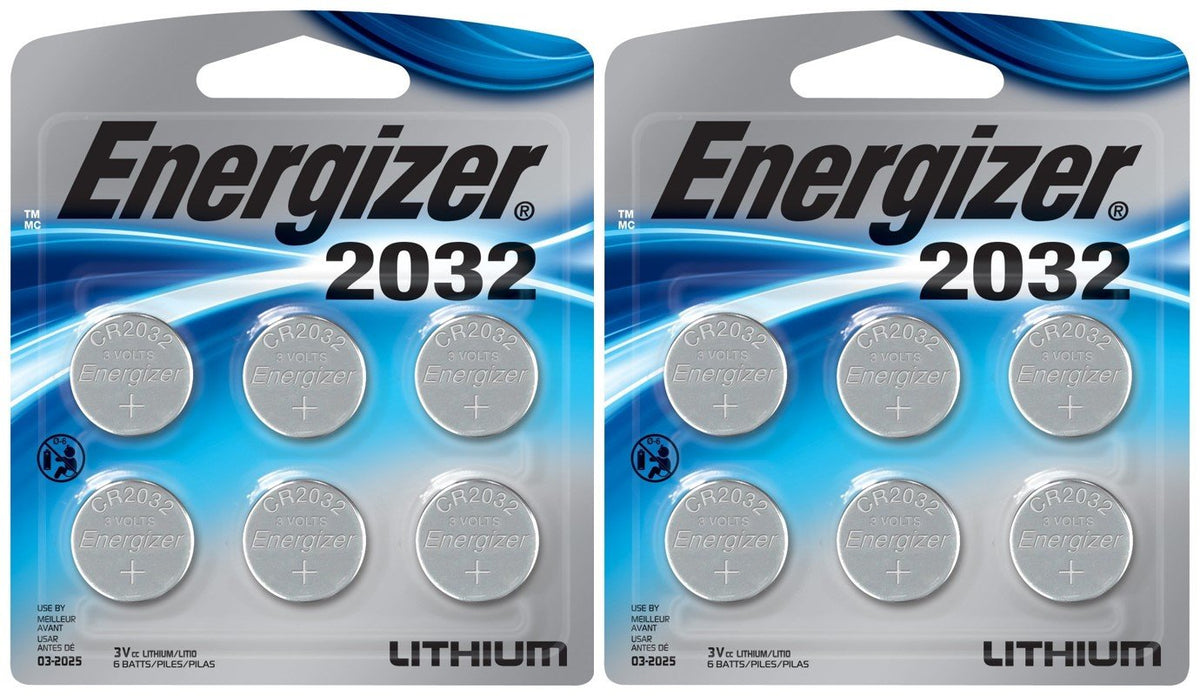Energizer 2032Bp 4 3 Volt Lithium Coin Battery   Retail Packaging (Pack Of 12)