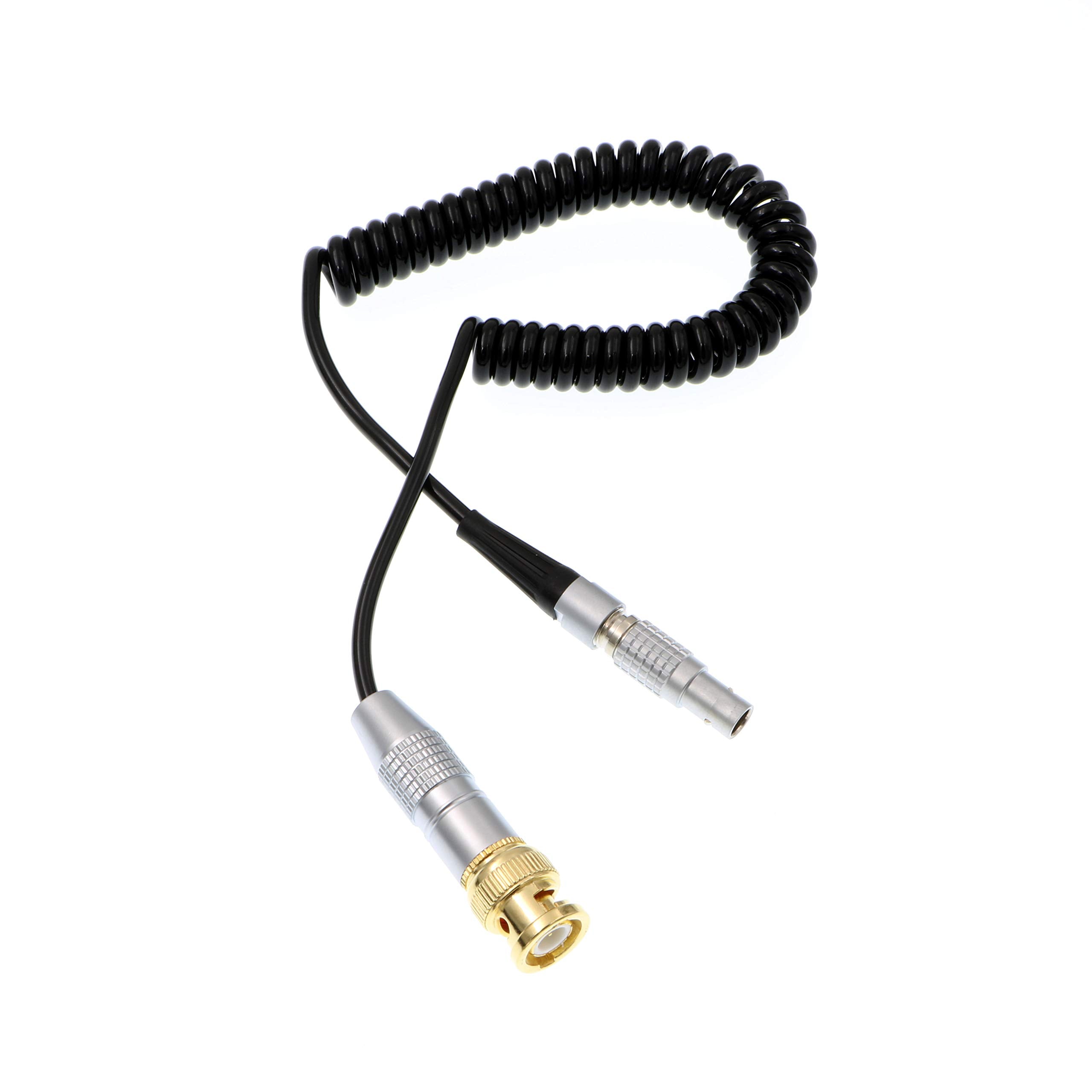 Uonecn Time Code Tc Cable Bnc Male To 0B 5 Pin Male Cable For Arri Alexa Sound Devices