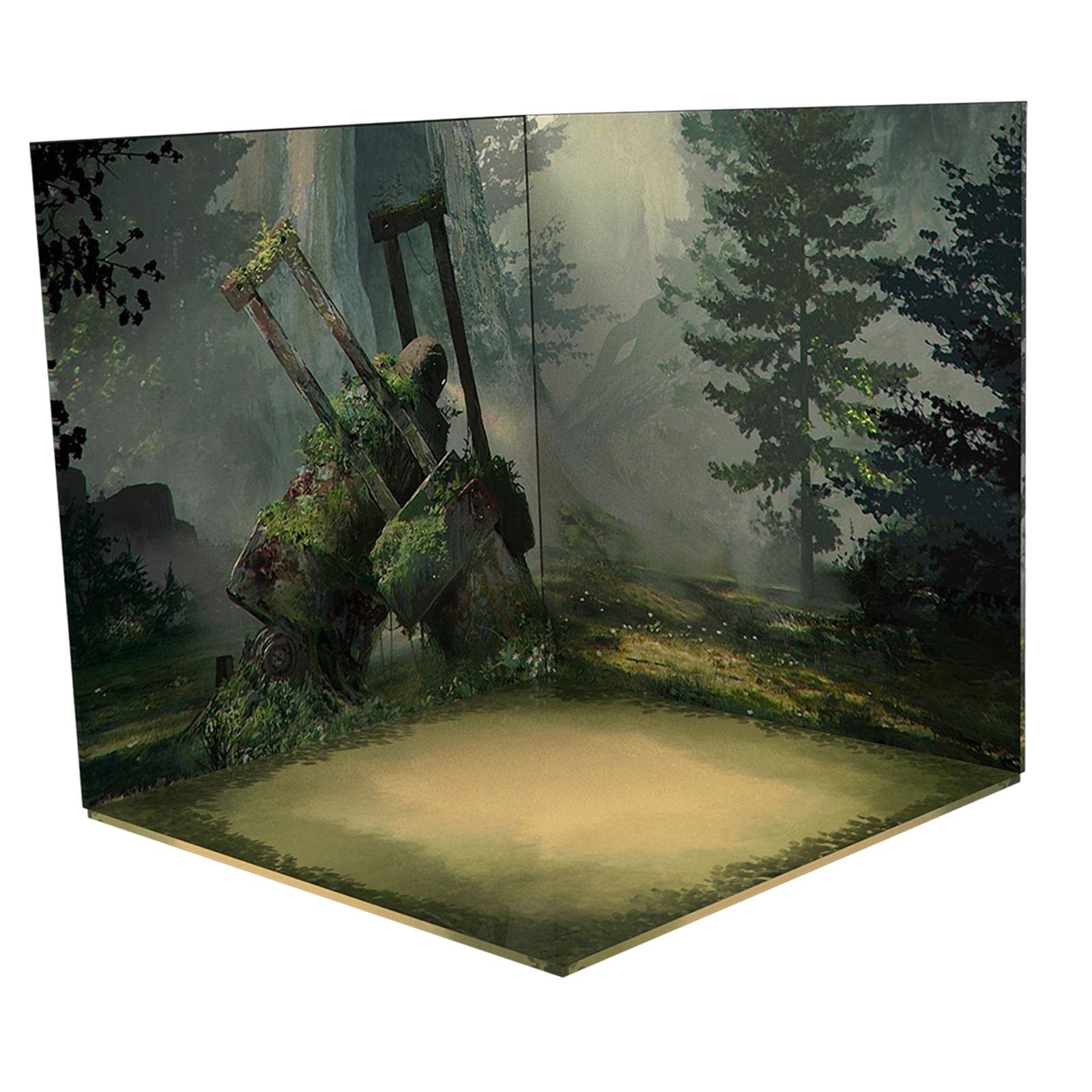 Menolana 1/12 Scale Backdrop Organizer Scene Display Vehicle Model Showcase Background For Action Figures Vehicle Scene Toy Diec